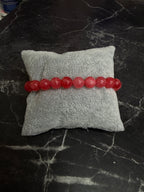 Polished Gemstone Bead Bracelet Collection