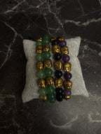 Golden Buddha Crystal Energy Bracelet