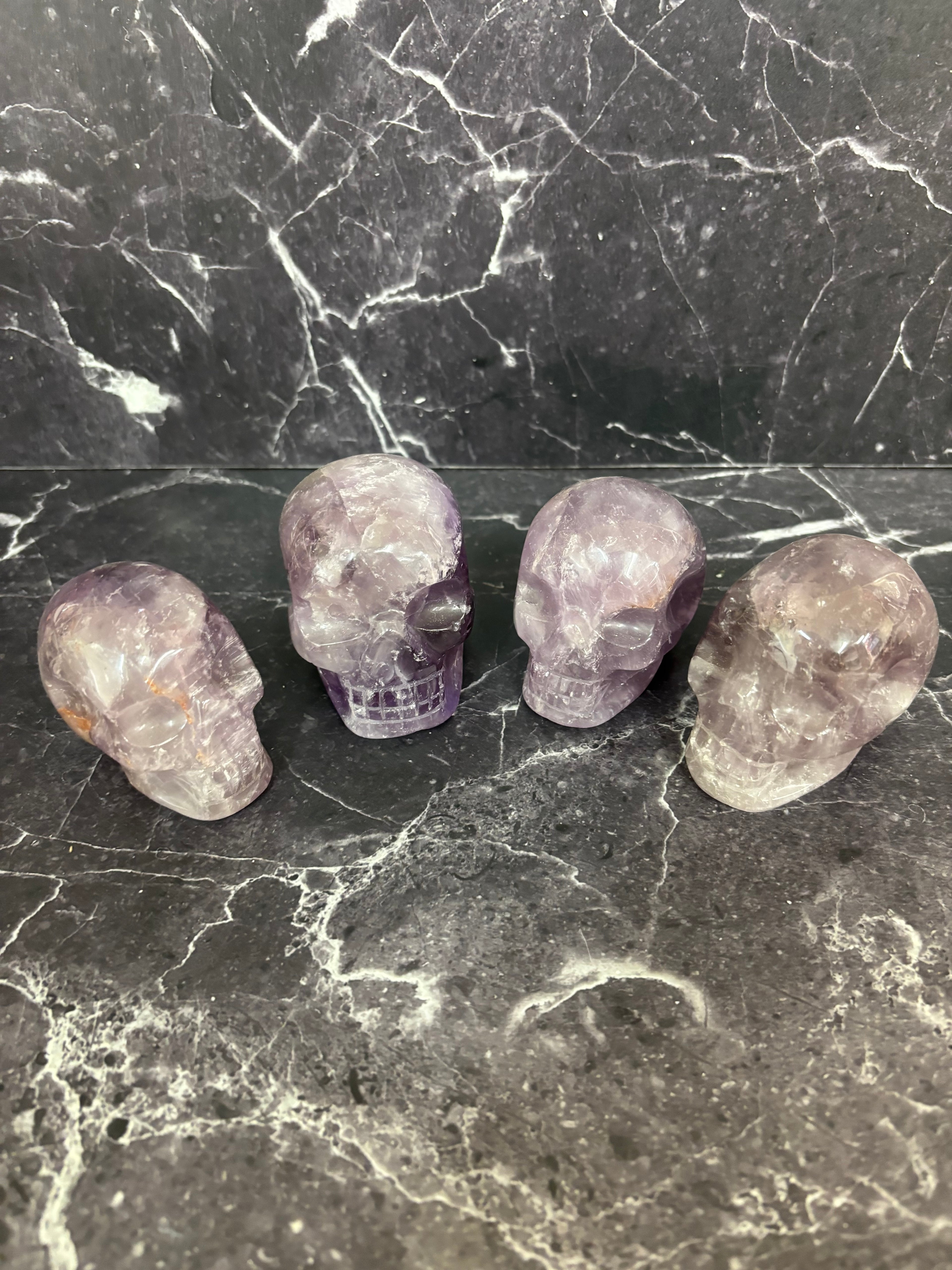 Amethyst Crystal Skull – Symbol of Protection & Spiritual Clarity