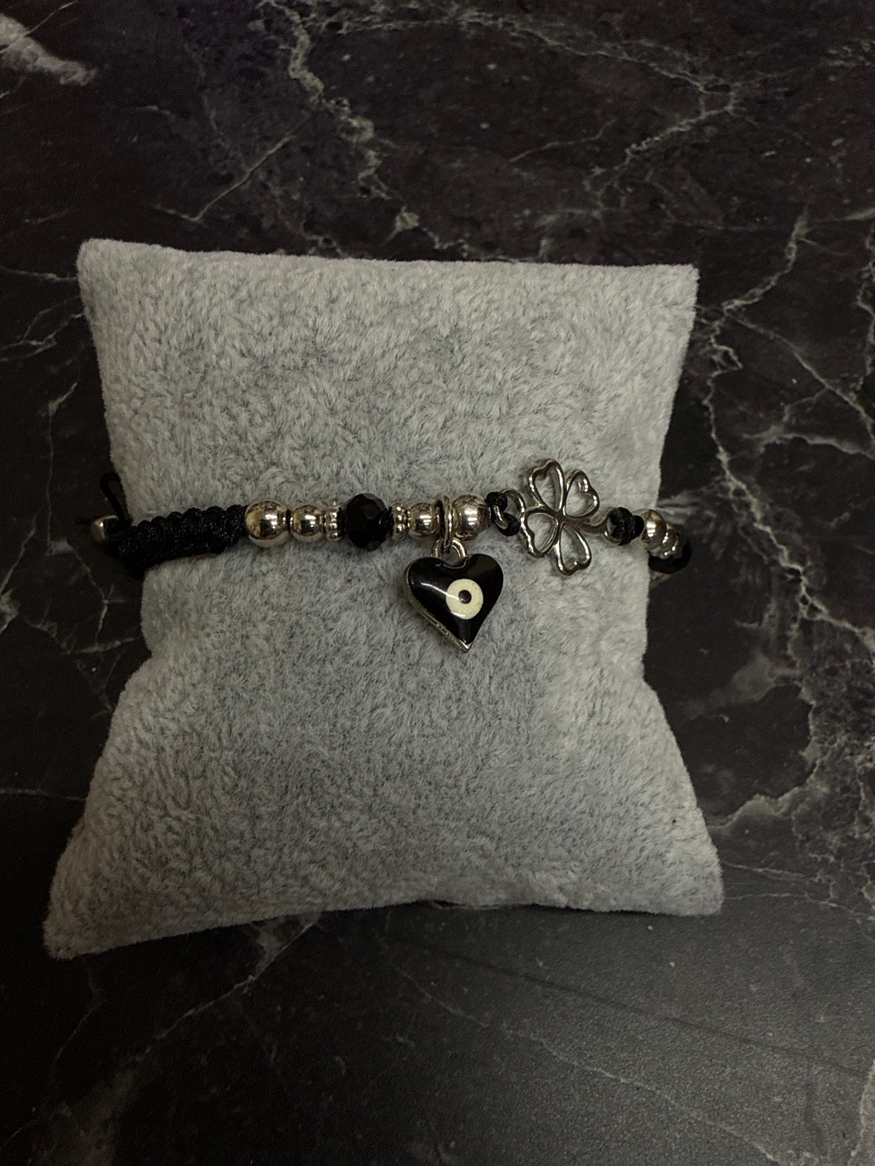 Heart Evil Eye Lucky Charm Bracelets