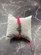 Santa Muerte Macrame Protection Bracelet