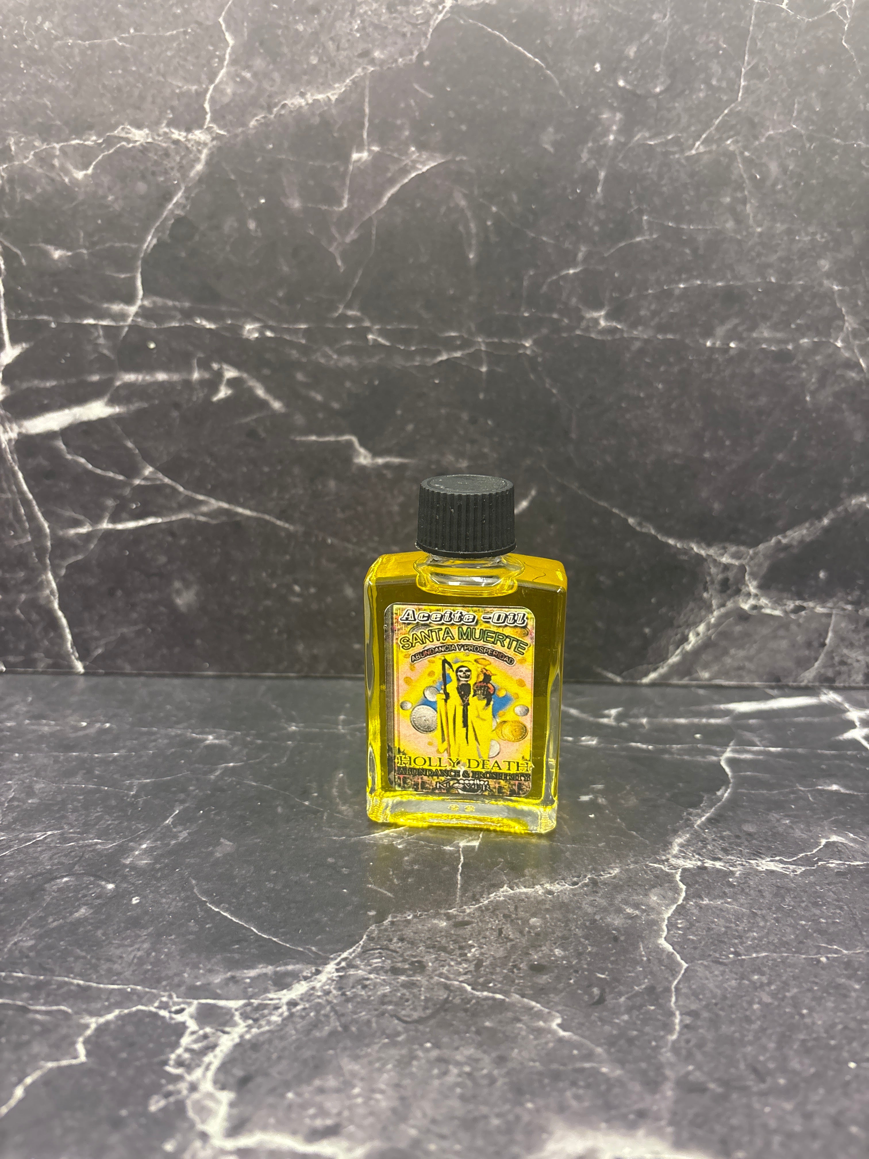 Santa Muerte Spiritual Oil Collection