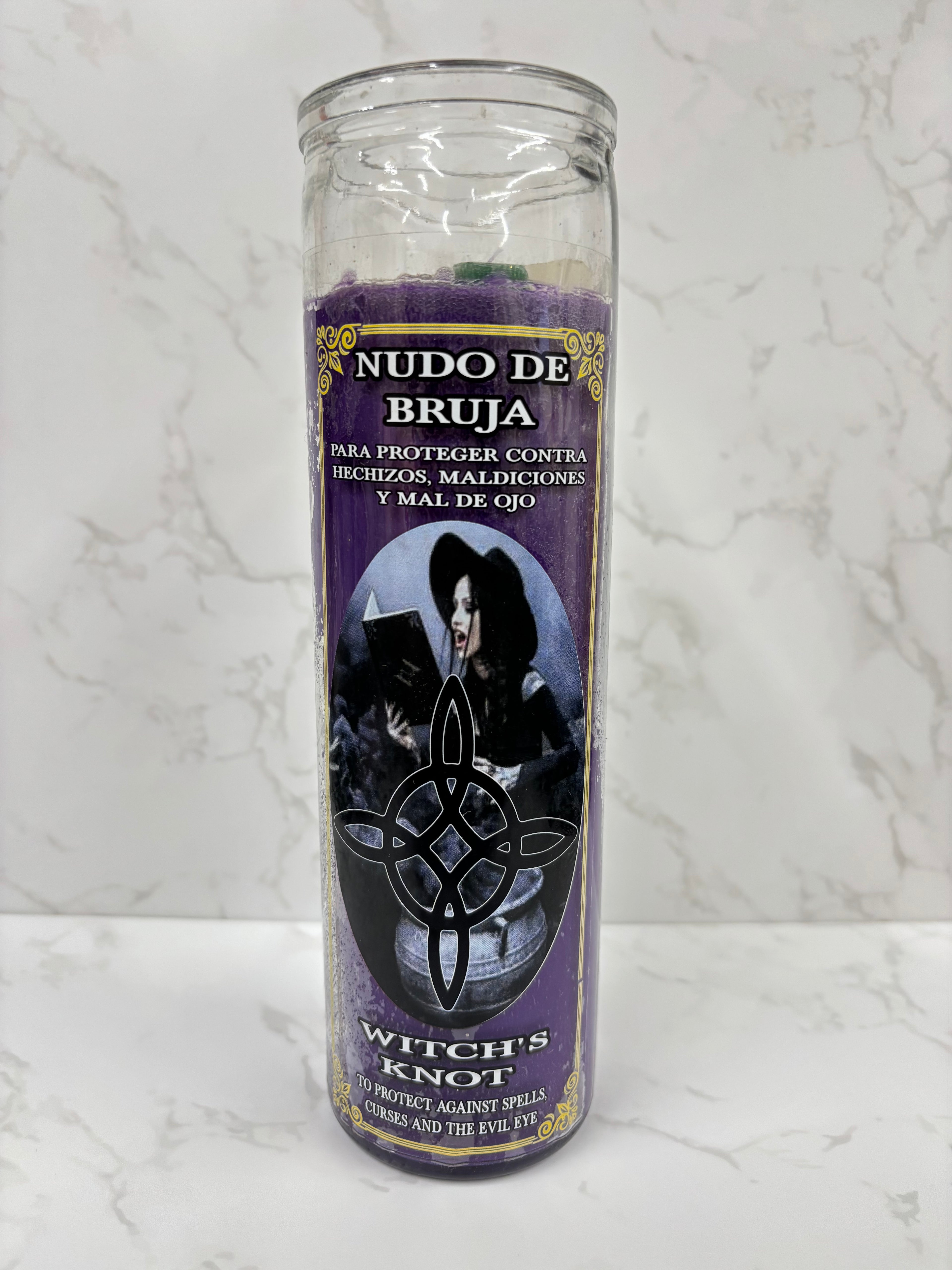 Nudo de Bruja (Witch’s Knot) Spiritual Protection Candle