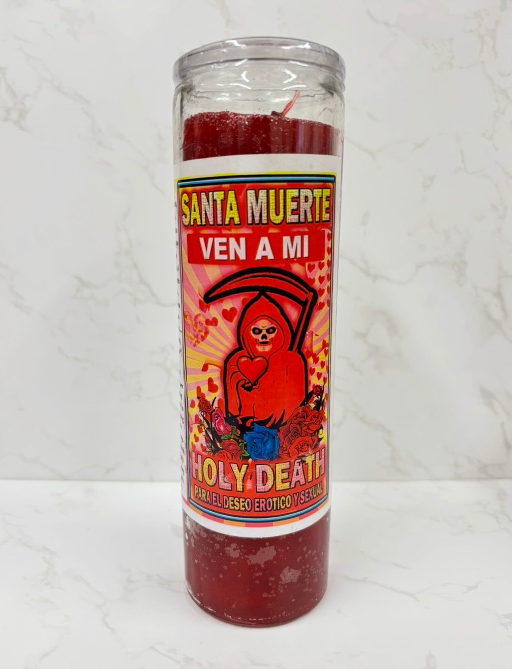 Santa Muerte Ven A Mi / Holy Death Come To Me 7-Day Ritual Candle