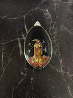 Santa Muerte Painted Spoon Rings – Assorted Colors