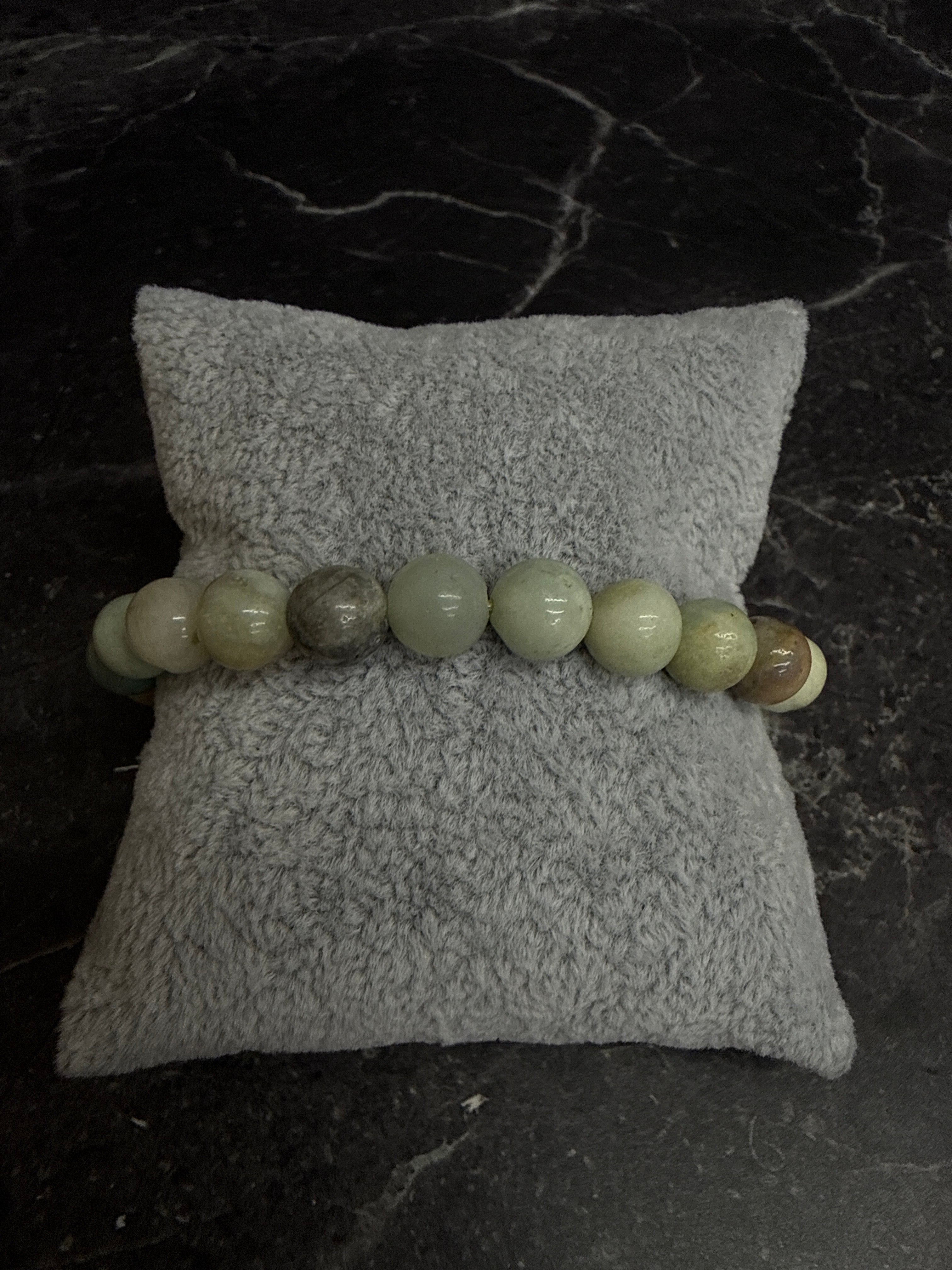Natural Gemstone Bead Bracelet Collection