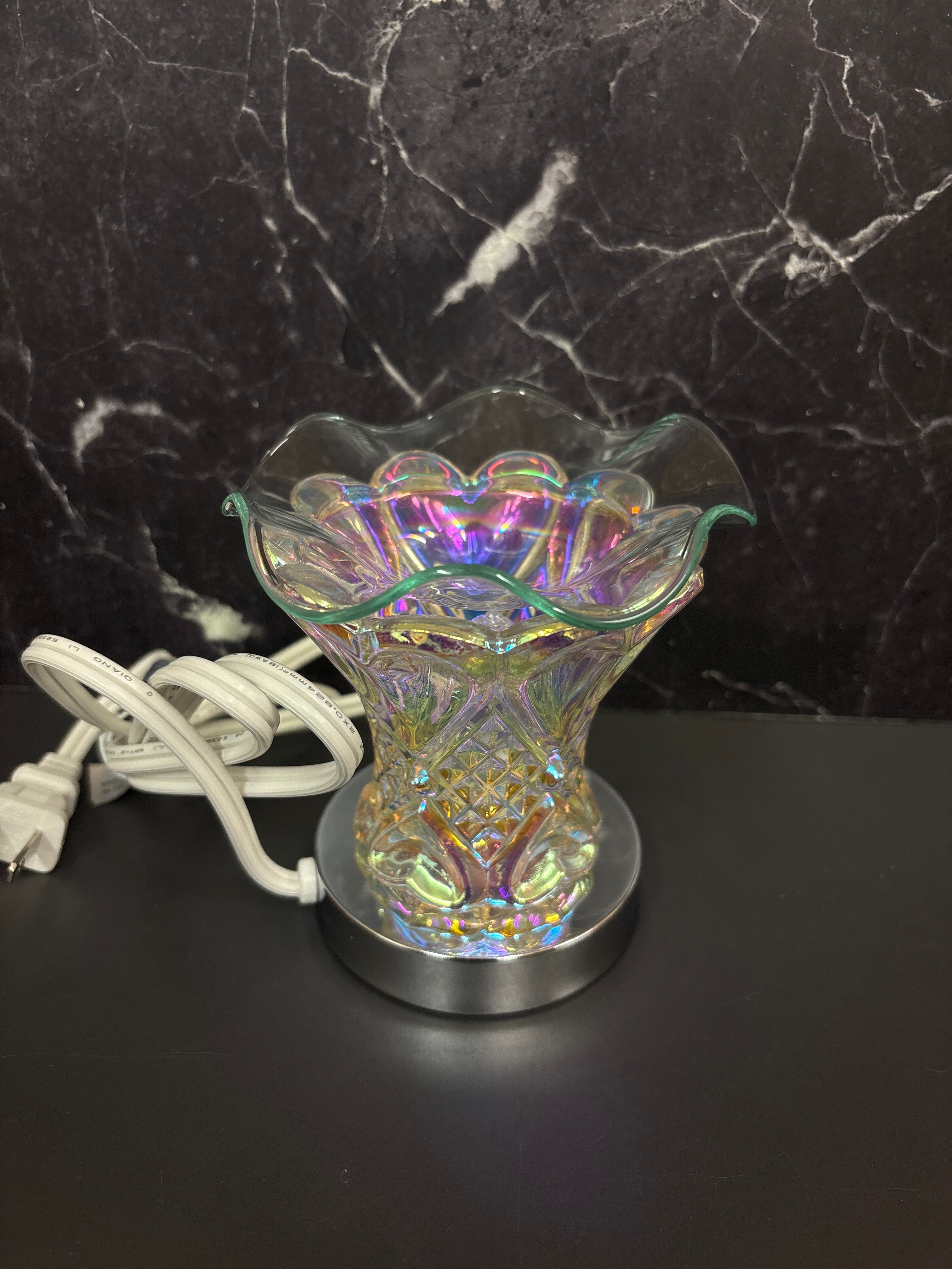 Electric Glass Oil Burner – Decorative Aromatherapy Warmers