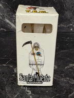 Santa Muerte Novenario Candle Statue – 9-Day Ritual Candles (Multiple Colors)