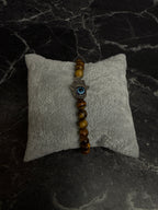 Tiger’s Eye Hamsa Protection Bracelet