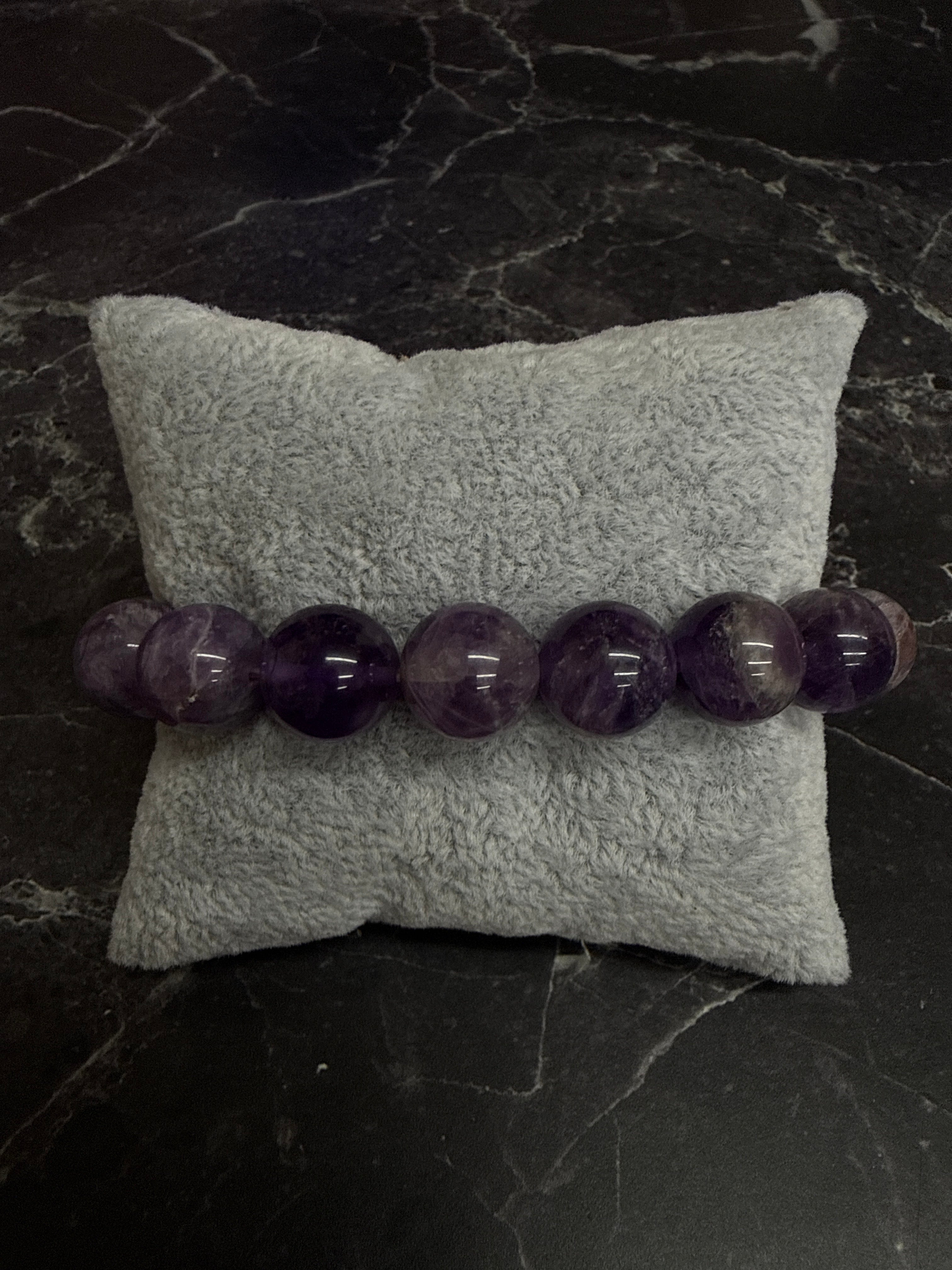 Crystal Bracelets – Red Tiger’s Eye, Amethyst, Rose Quartz (Sold Separately) 10 MM