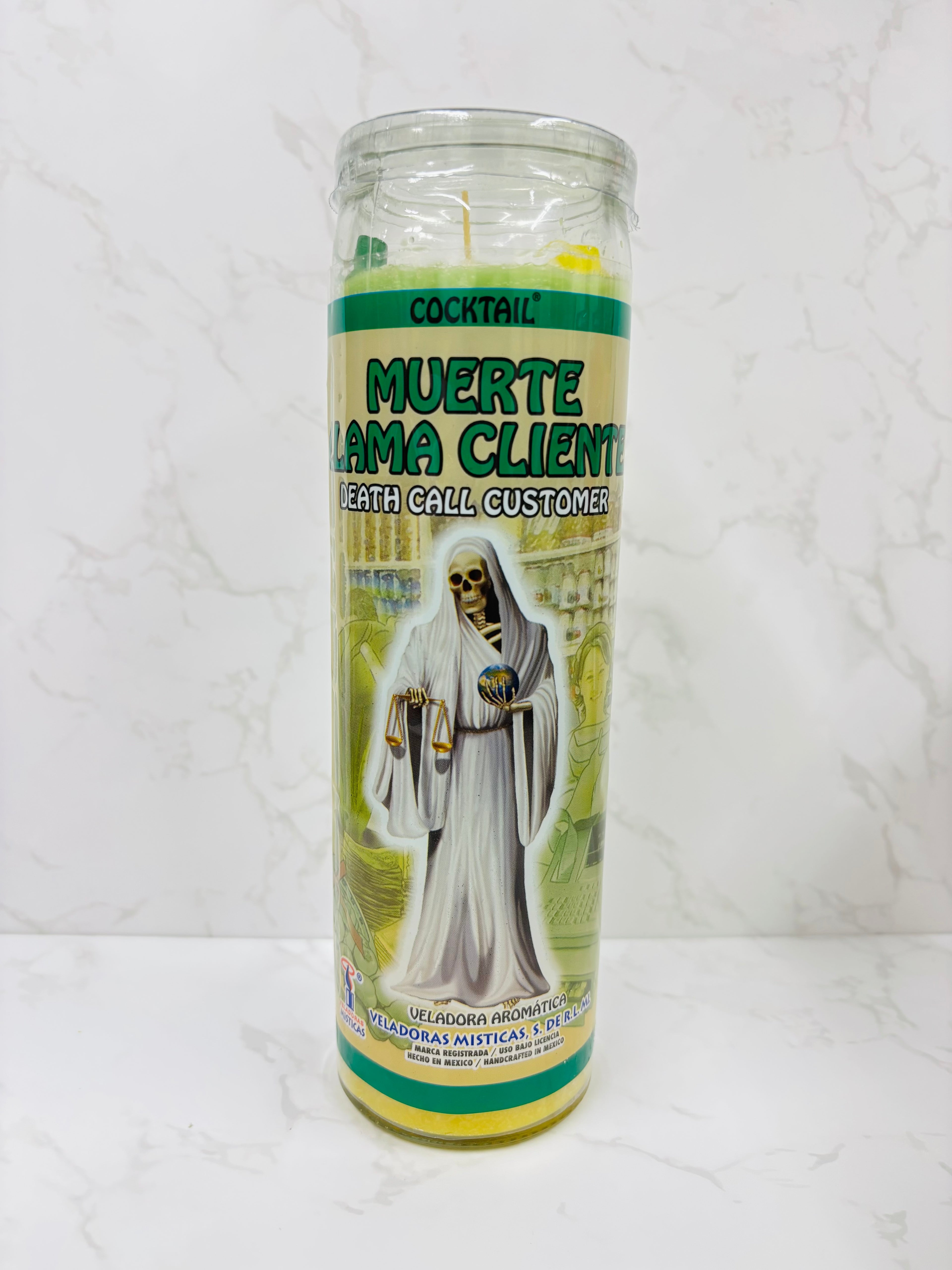 Muerte Llama Clientes Ritual Candle – To Attract Customers & Increase Sales