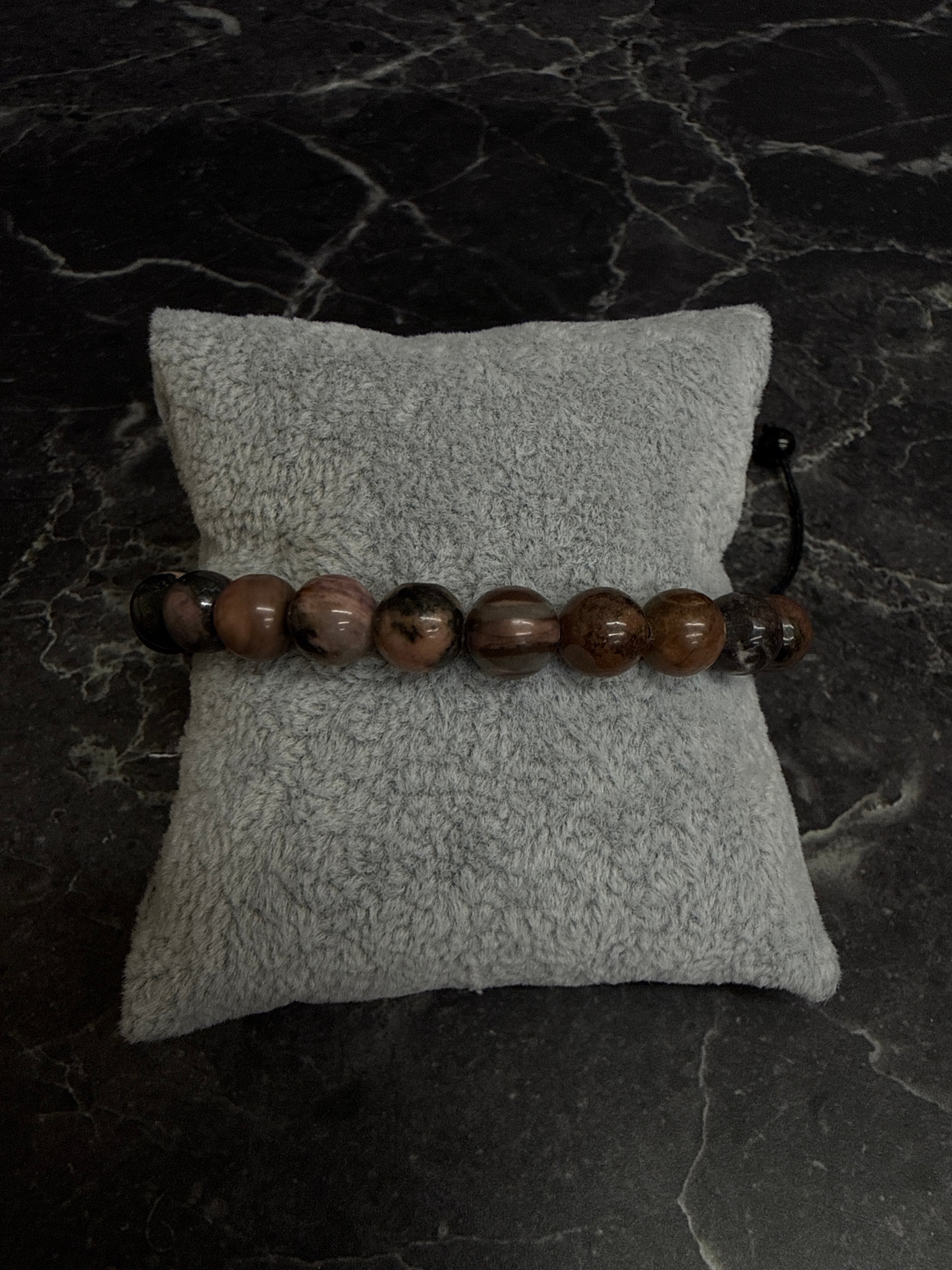 Natural Gemstone Bead Bracelet Collection