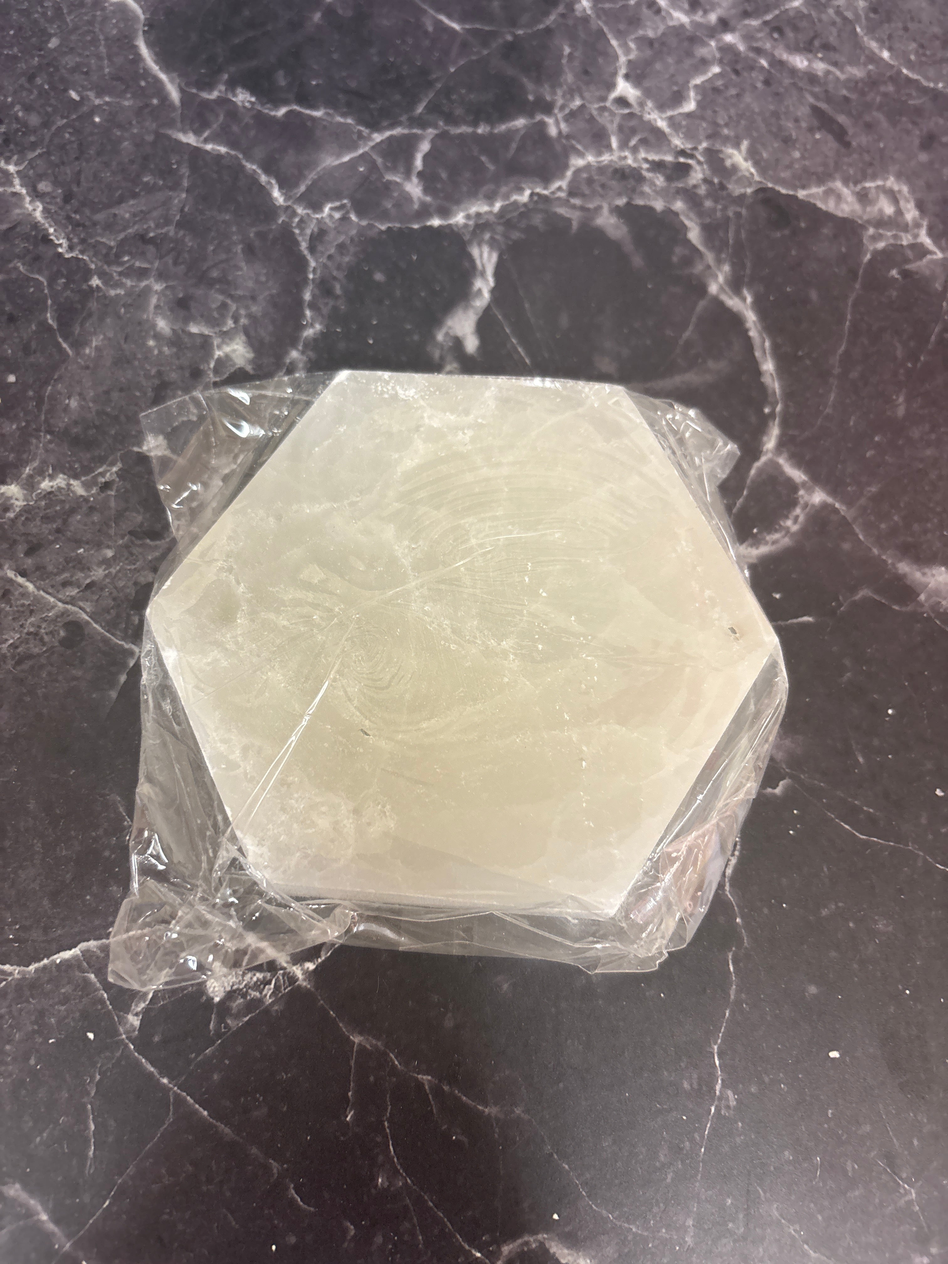 Selenite Charging Hexagon Plate