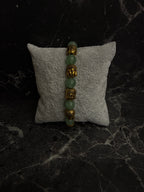 Golden Buddha Crystal Energy Bracelet