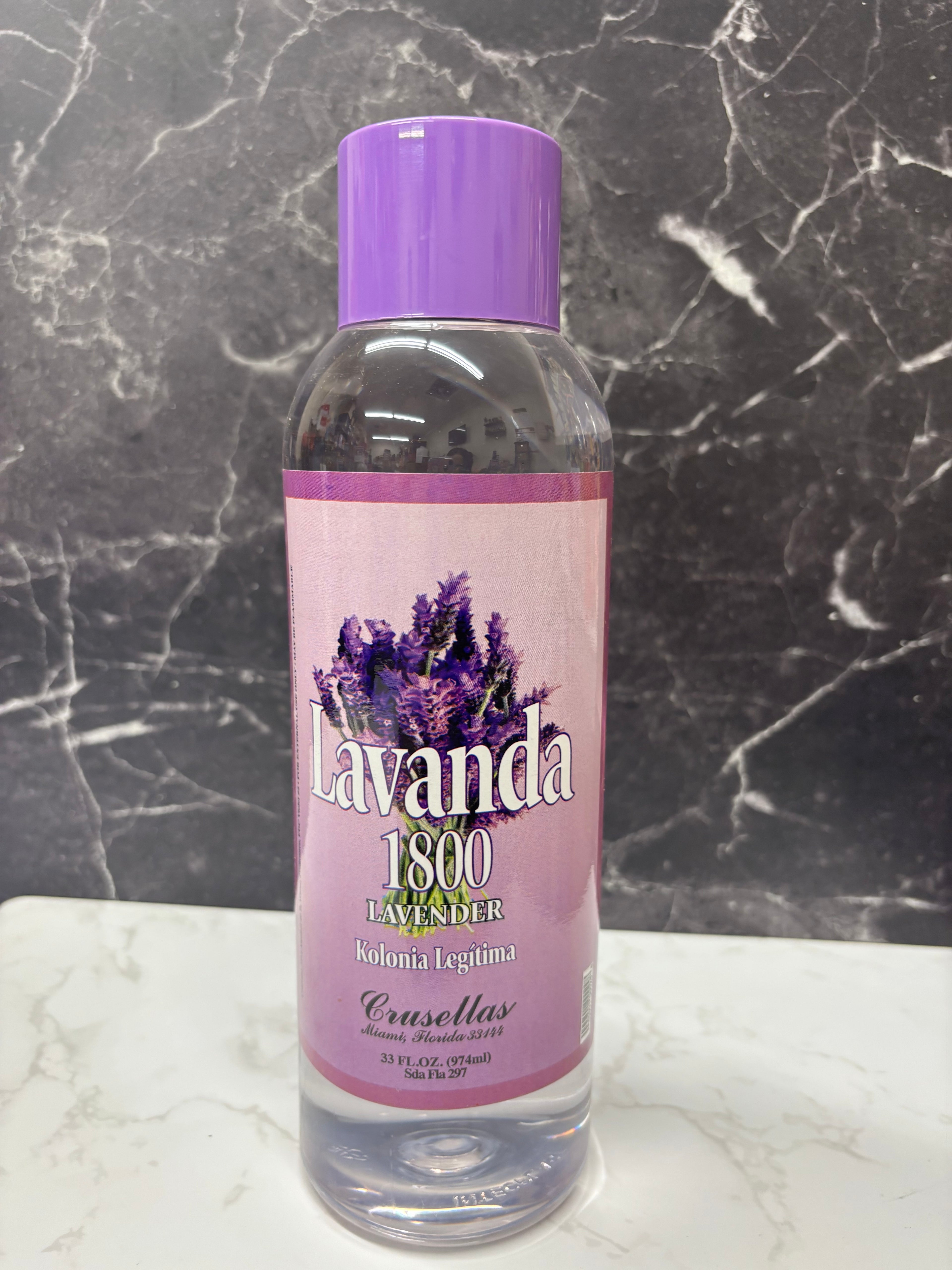 Lavanda 1800 Crusellas Cologne – Legítima Kolonia (33 oz)