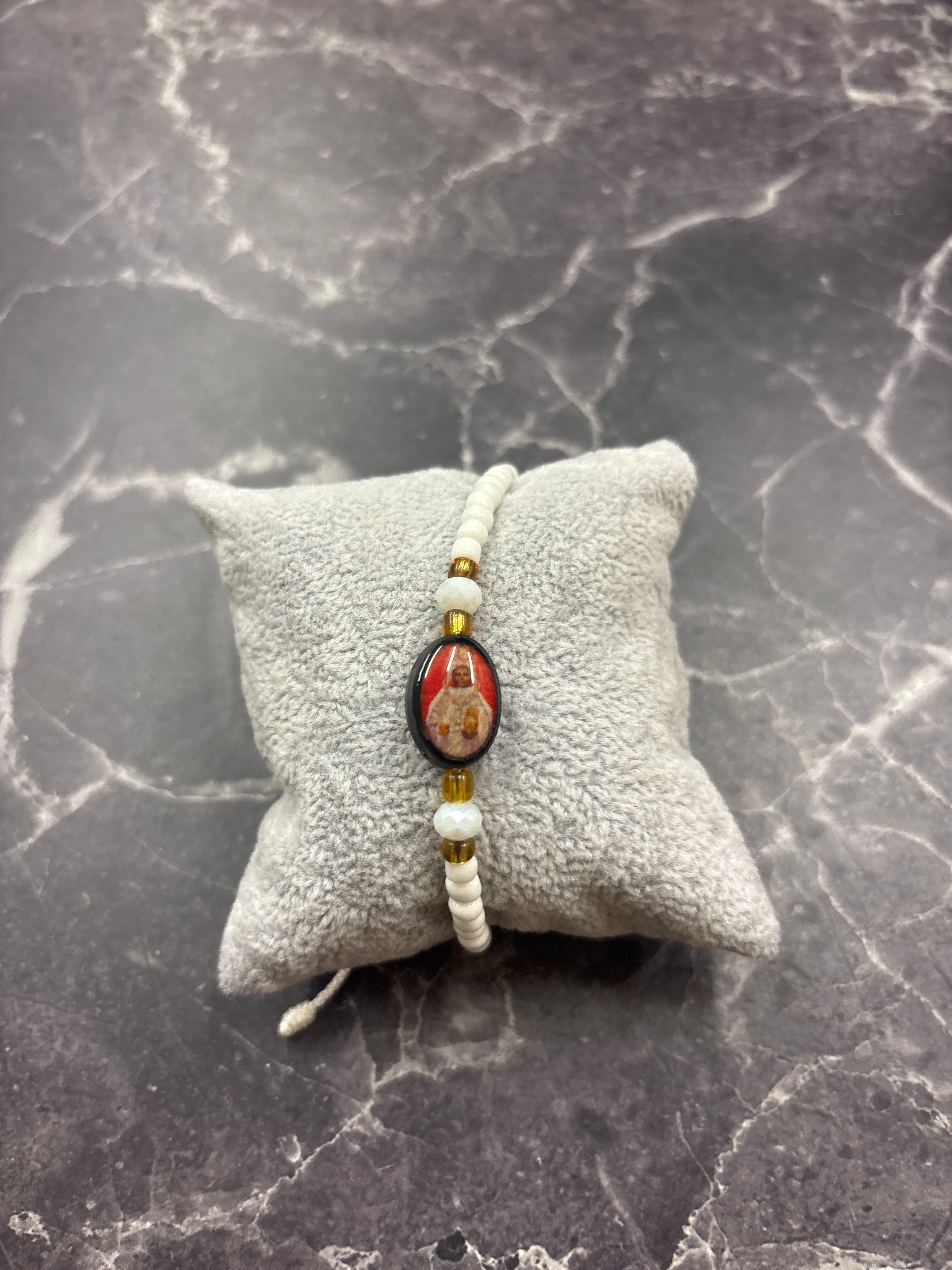 Santa Muerte Beaded Bracelet Collection