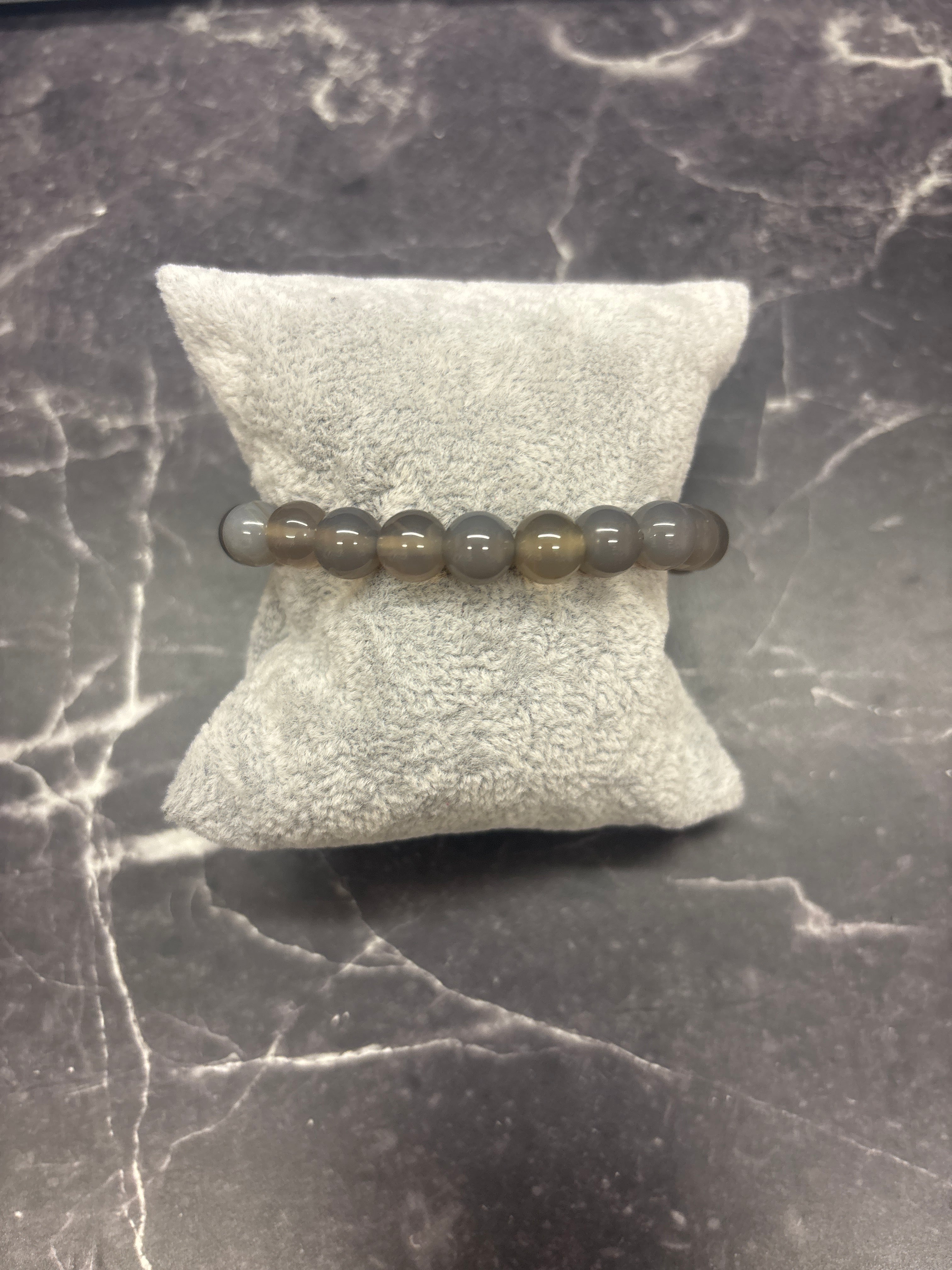 Glossy Gemstone Energy Bracelet Collection