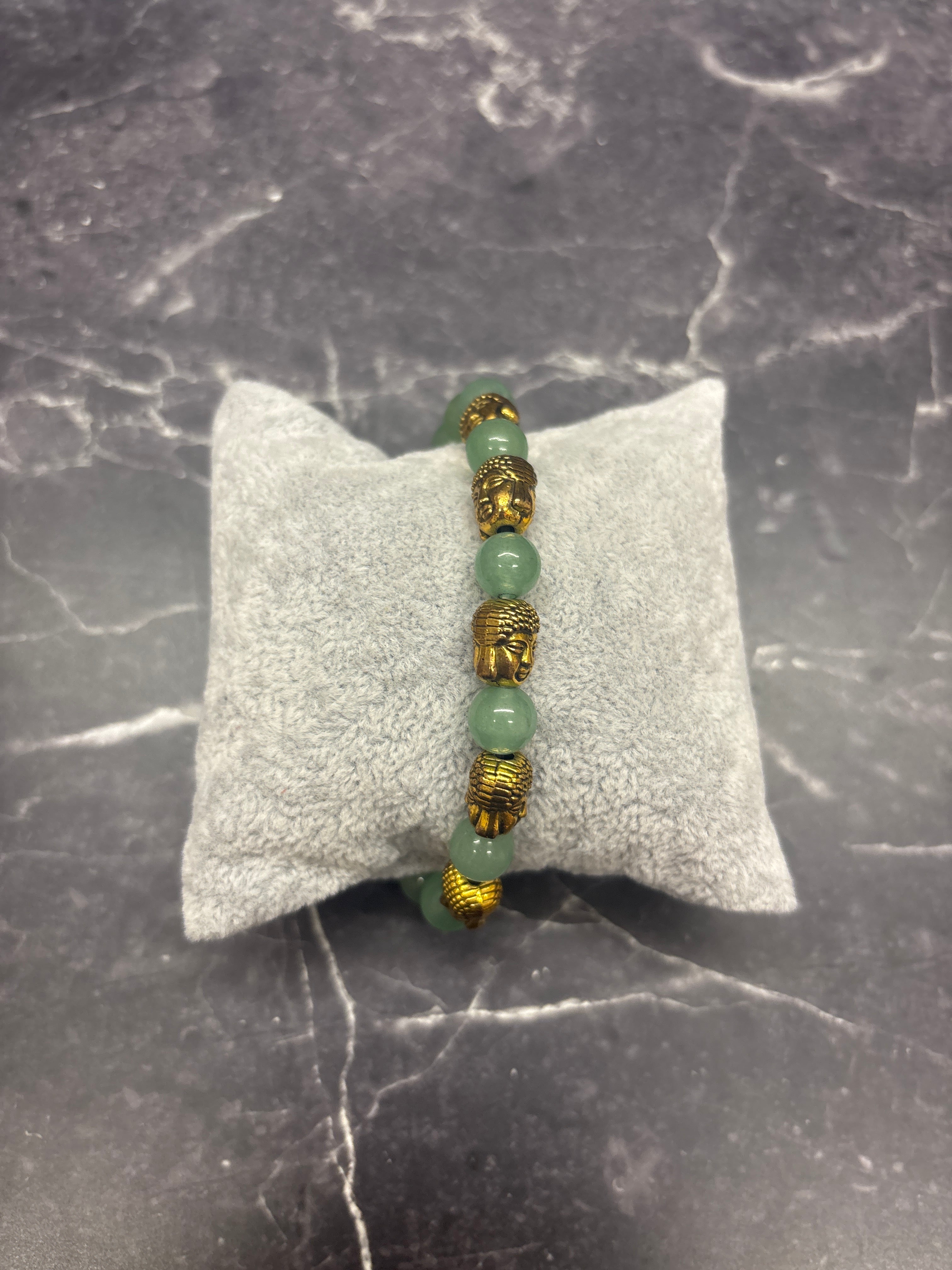 Golden Buddha Crystal Energy Bracelet