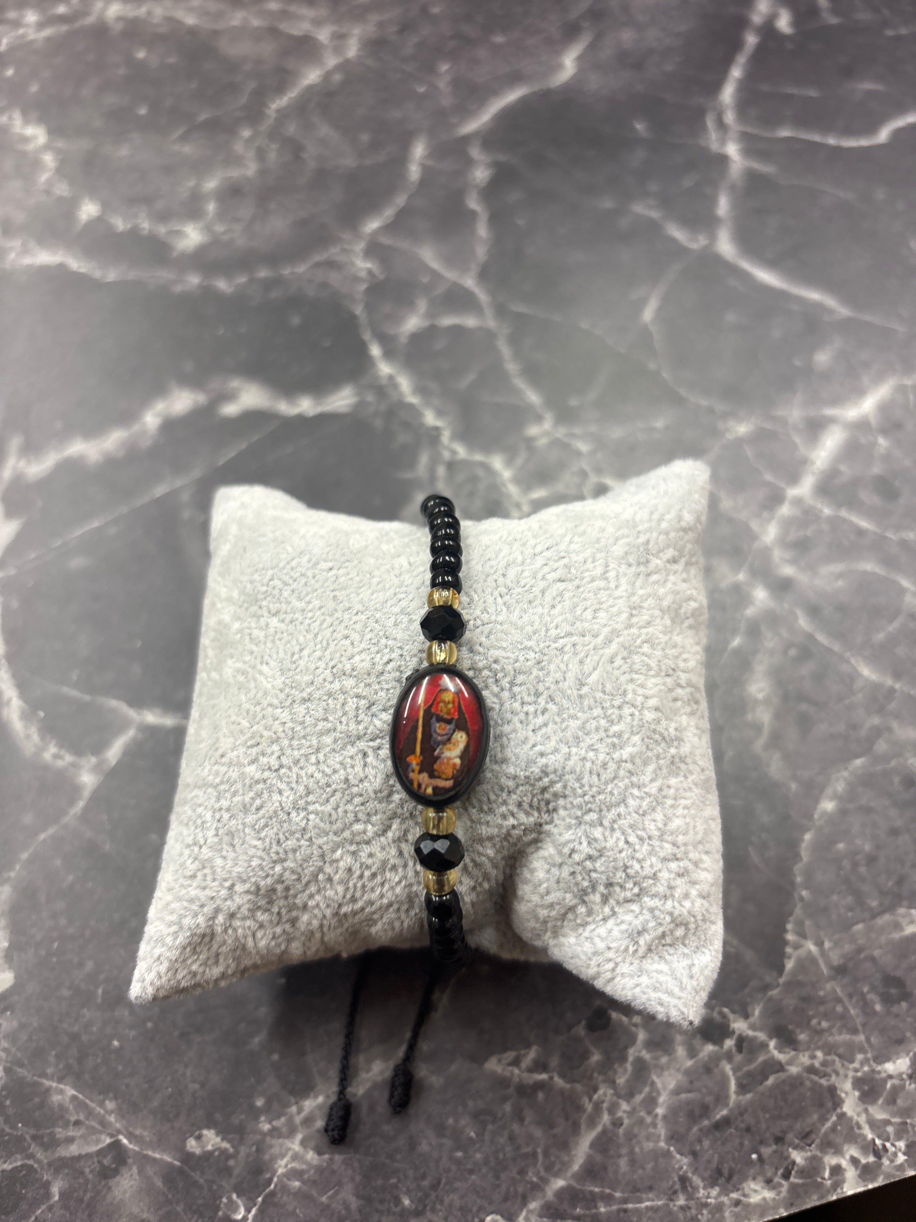 Santa Muerte Beaded Bracelet Collection