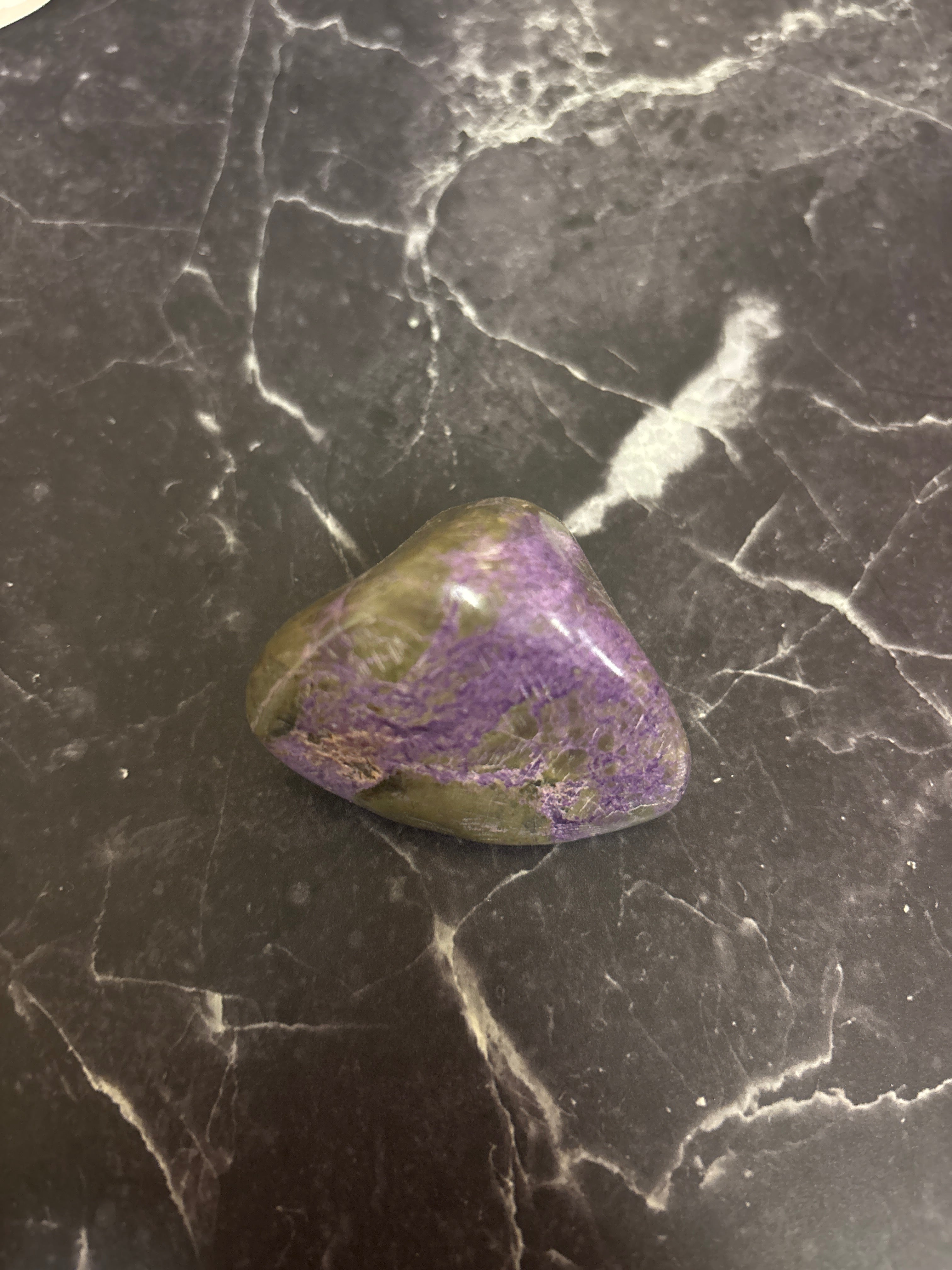 Atlantisite (Stichtite & Serpentine) Healing Stone 💜💚