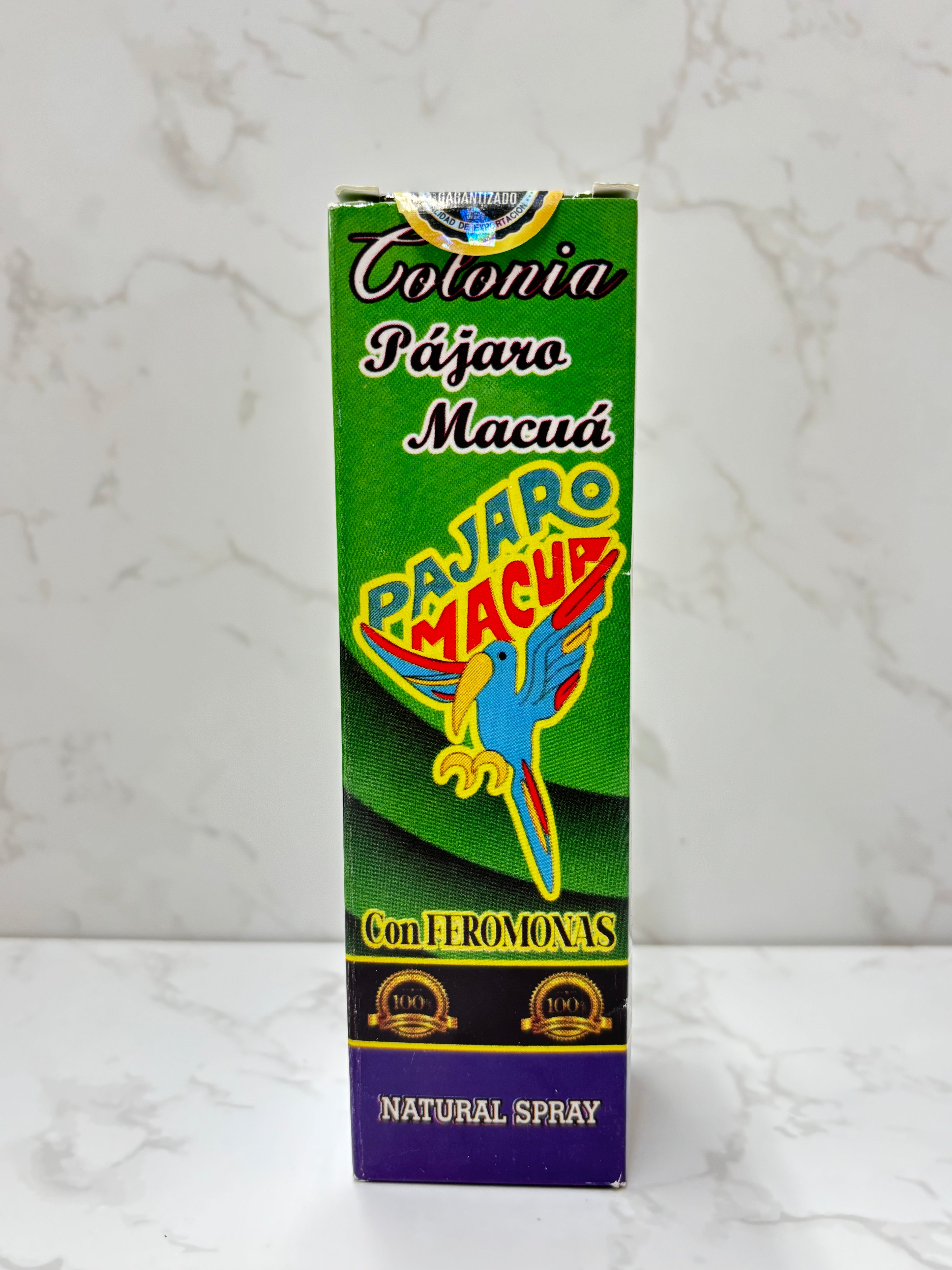 Colonia Pájaro Macuá (Macaw Bird Cologne)