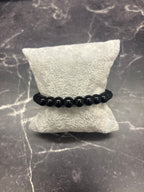 Glossy Gemstone Energy Bracelet Collection