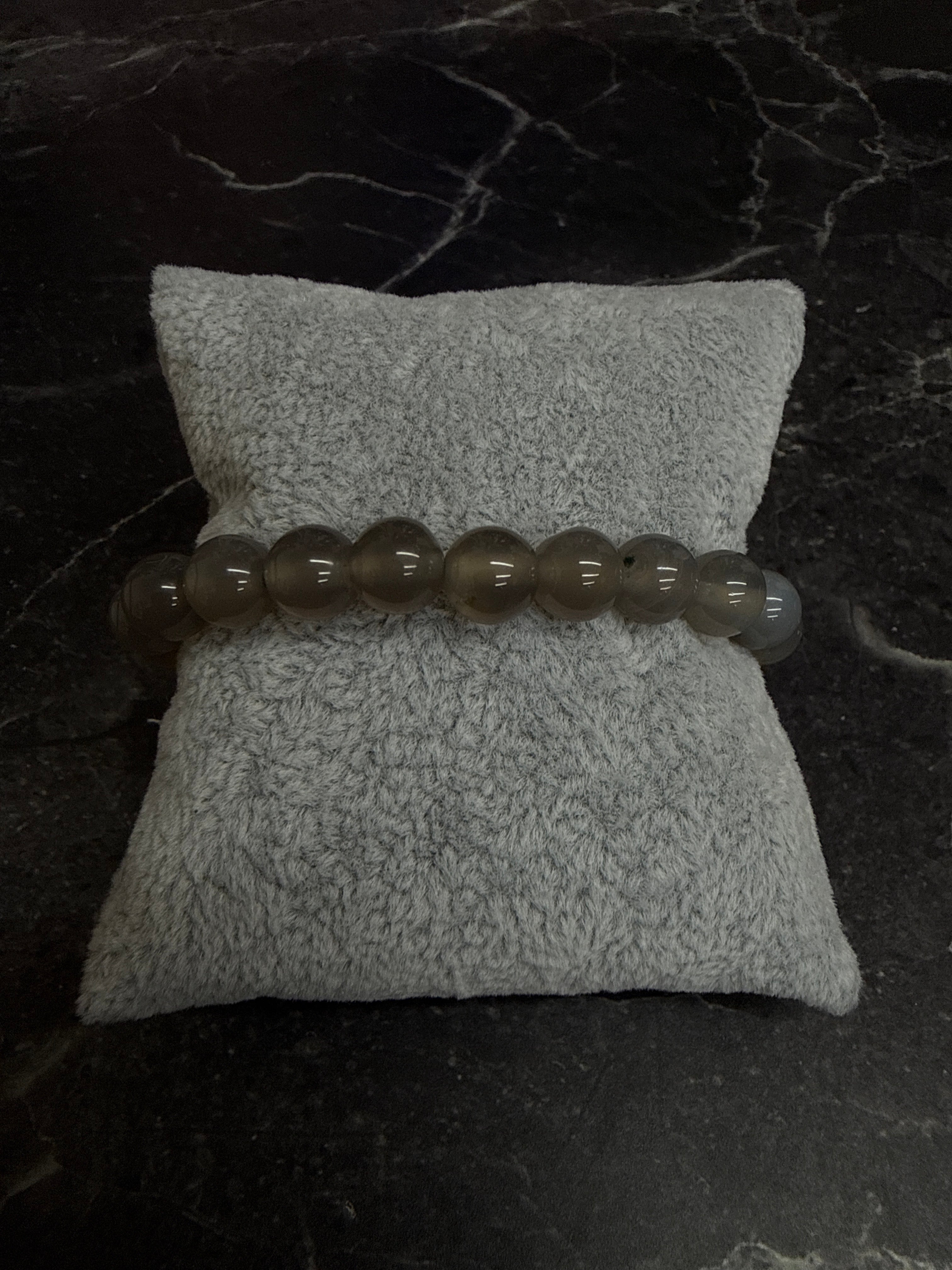 Glossy Gemstone Energy Bracelet Collection