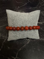 Polished Gemstone Bead Bracelet Collection