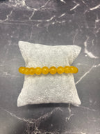 Polished Gemstone Bead Bracelet Collection
