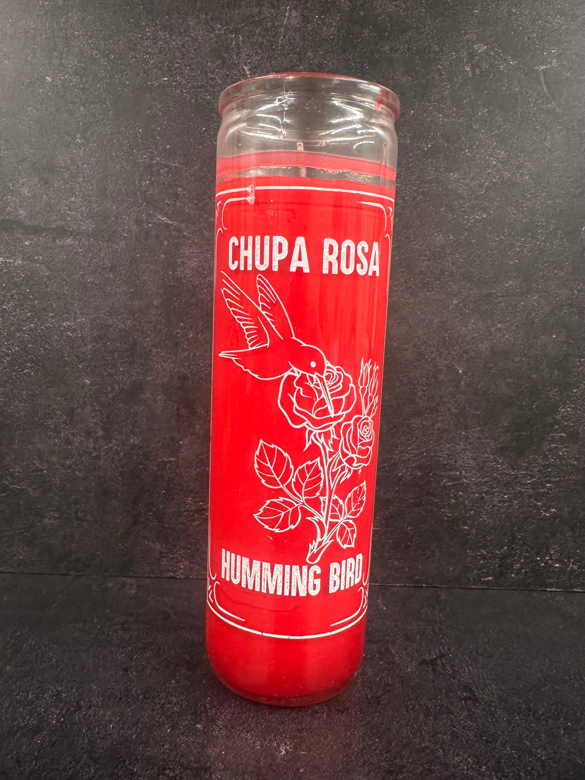 Veladora Chupa Rosa (Humming Bird)