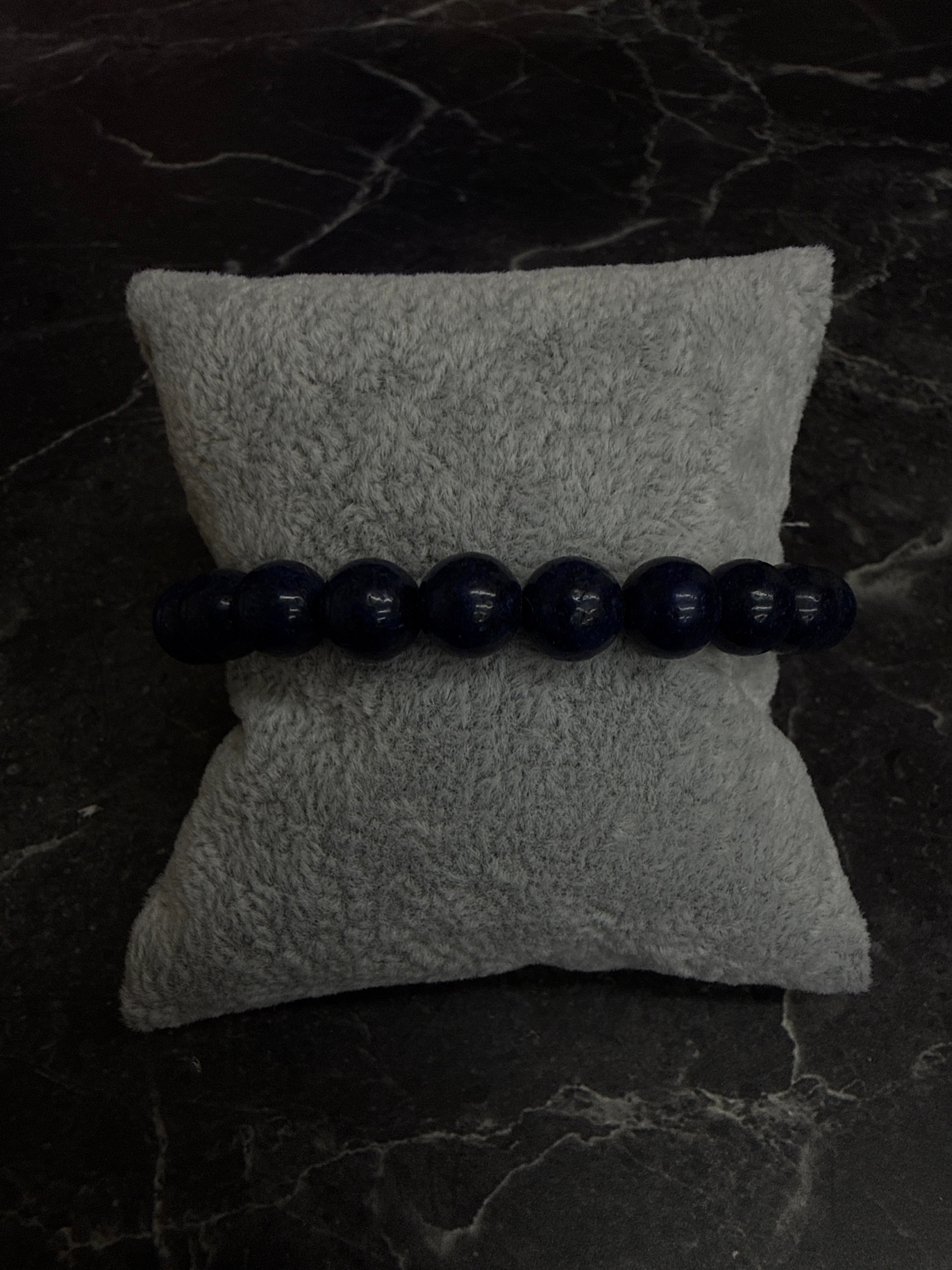 Glossy Gemstone Energy Bracelet Collection