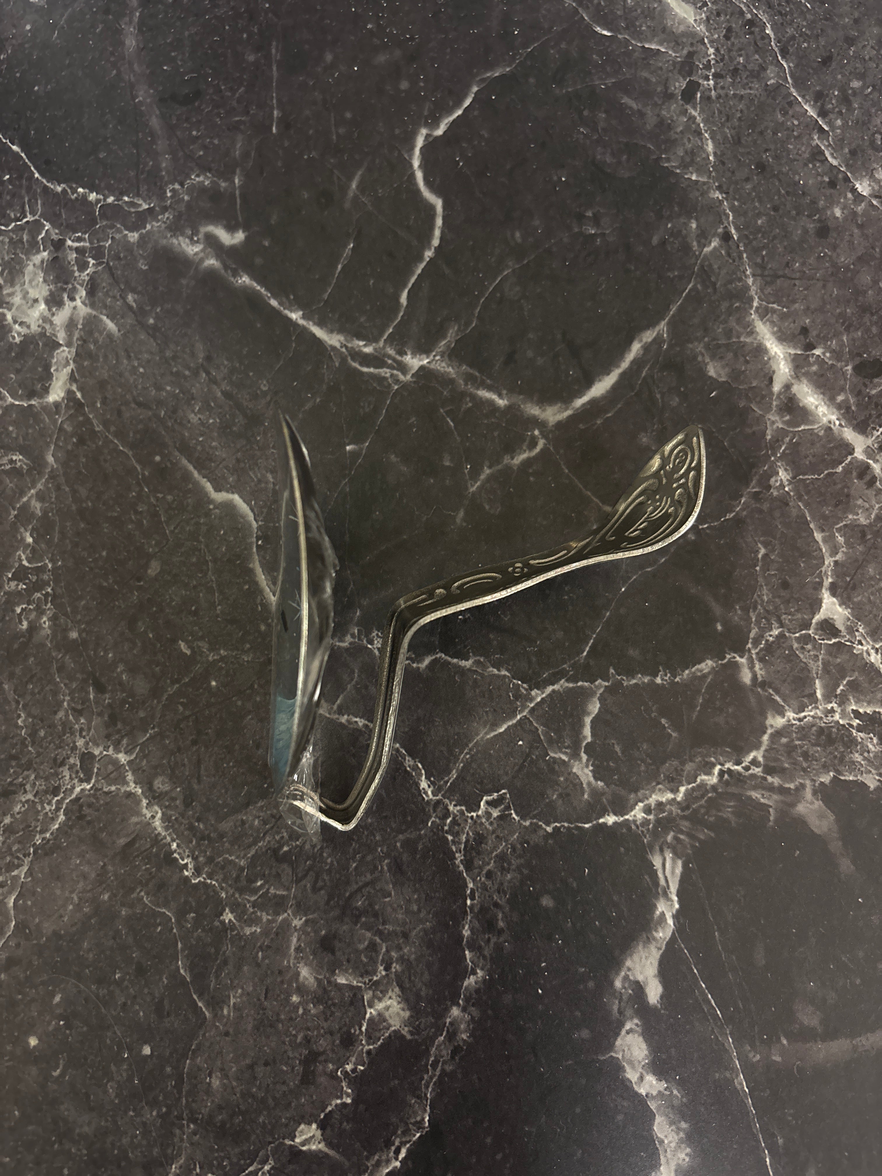 Santa Muerte Painted Spoon Rings – Assorted Colors