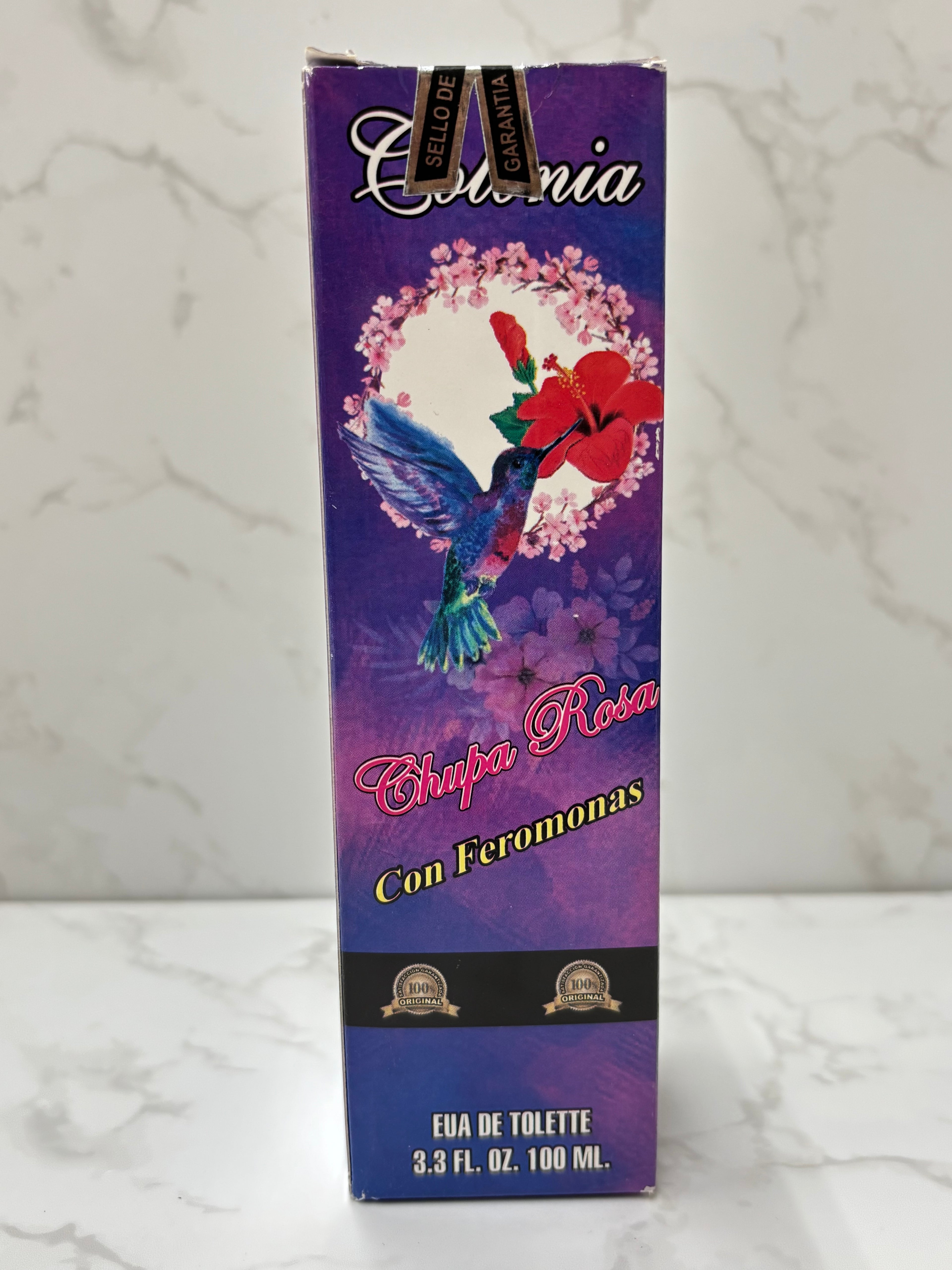 Colonia Chupa Rosa (Hummingbird Cologne)