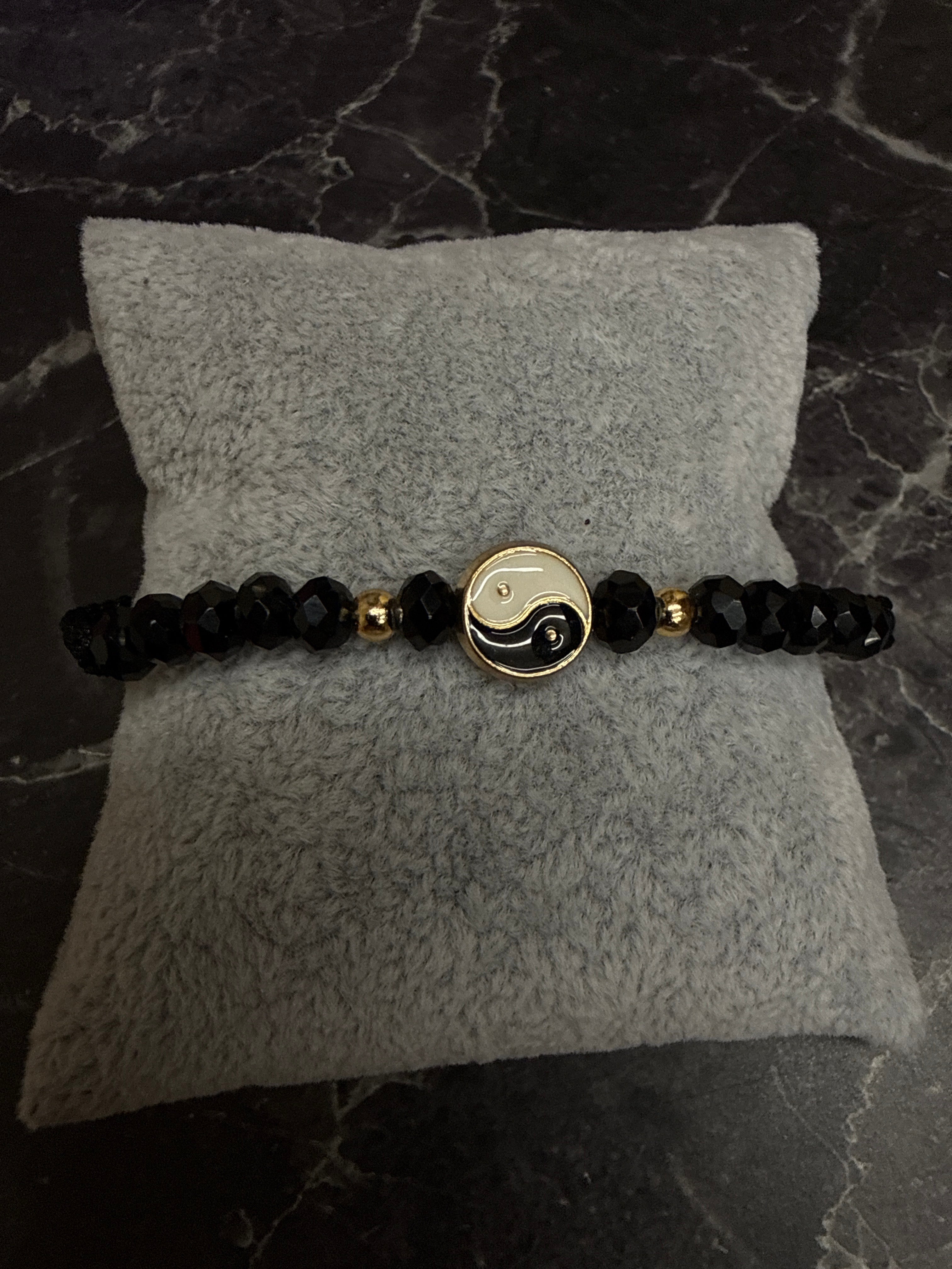 Yin Yang Balance Crystal Bracelets