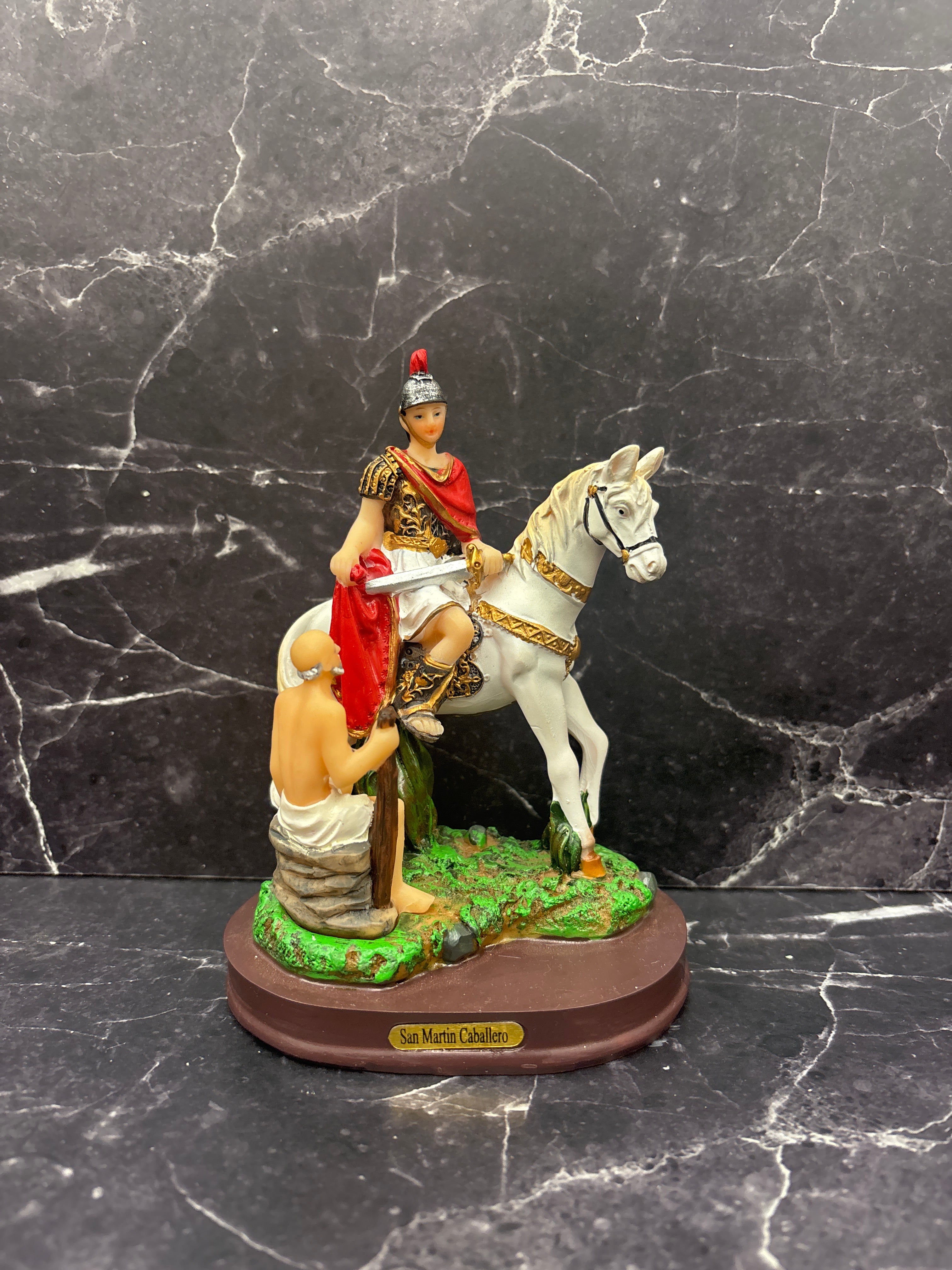 San Martín Caballero Statue – Prosperity, Generosity & Good Fortune (6")
