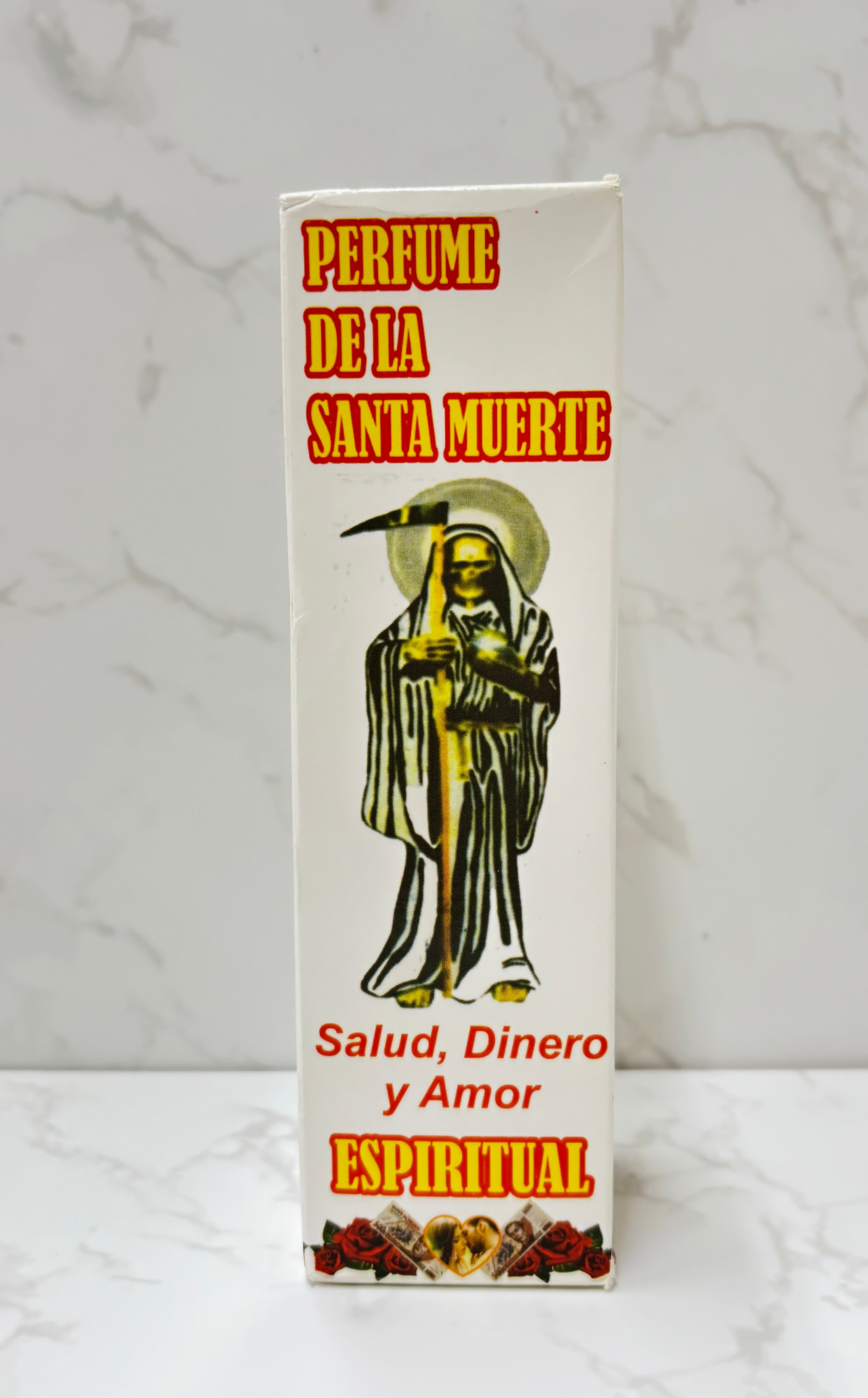 Perfume De La Santa Muerte Salud, Dinero, y Amor