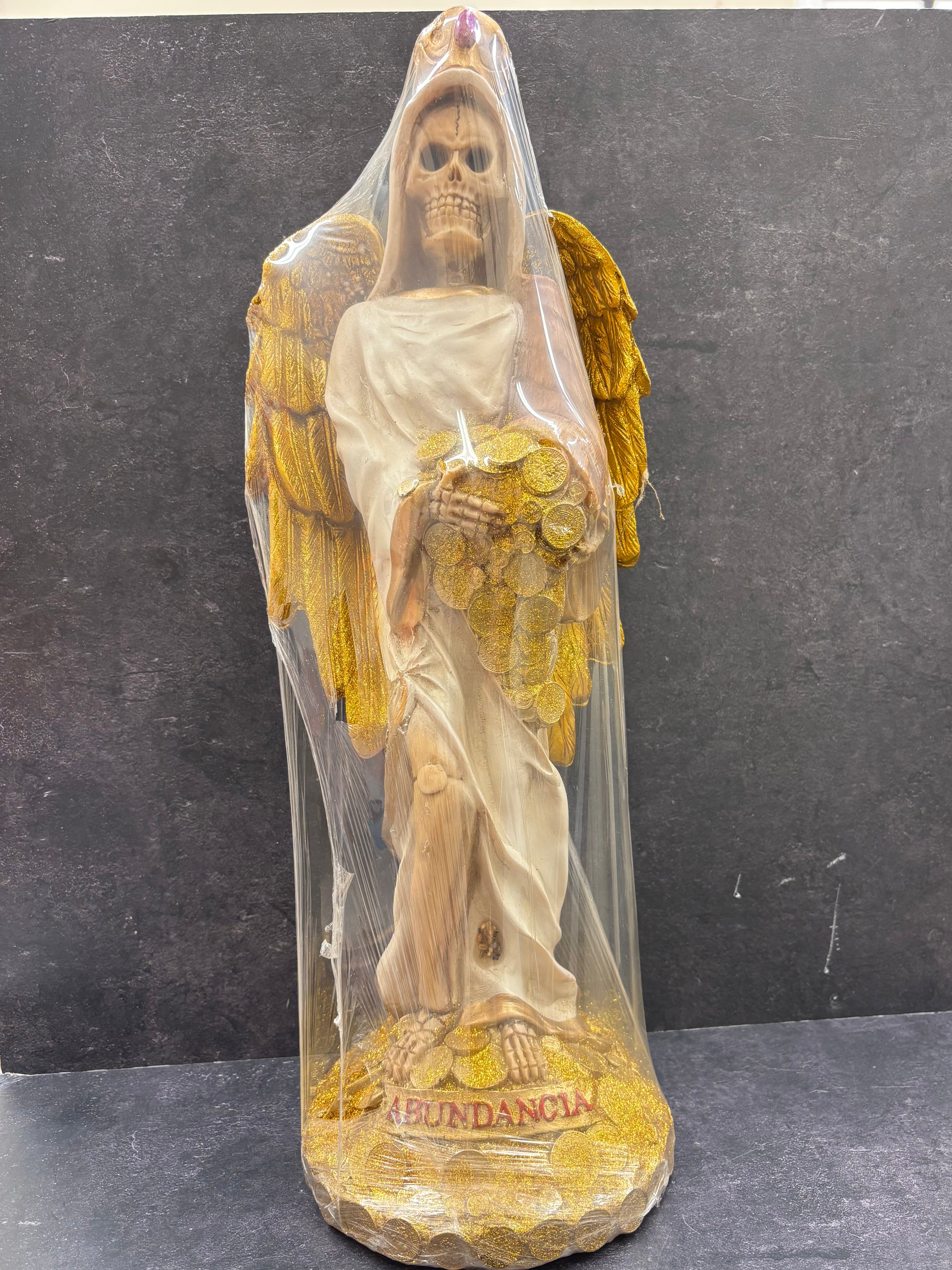 Santa Muerte Prosperidad y Abundancia / Prosperity & Abundance Santa Muerte Statue
