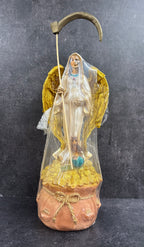 16" Santa Muerte Pregnant  Statue – Angel of Protection and Prosperity