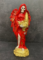 12" Santa Muerte Abundancia (Prosperity) Statue