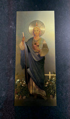 Saint Jude Thaddeus Devotional Prayer Card