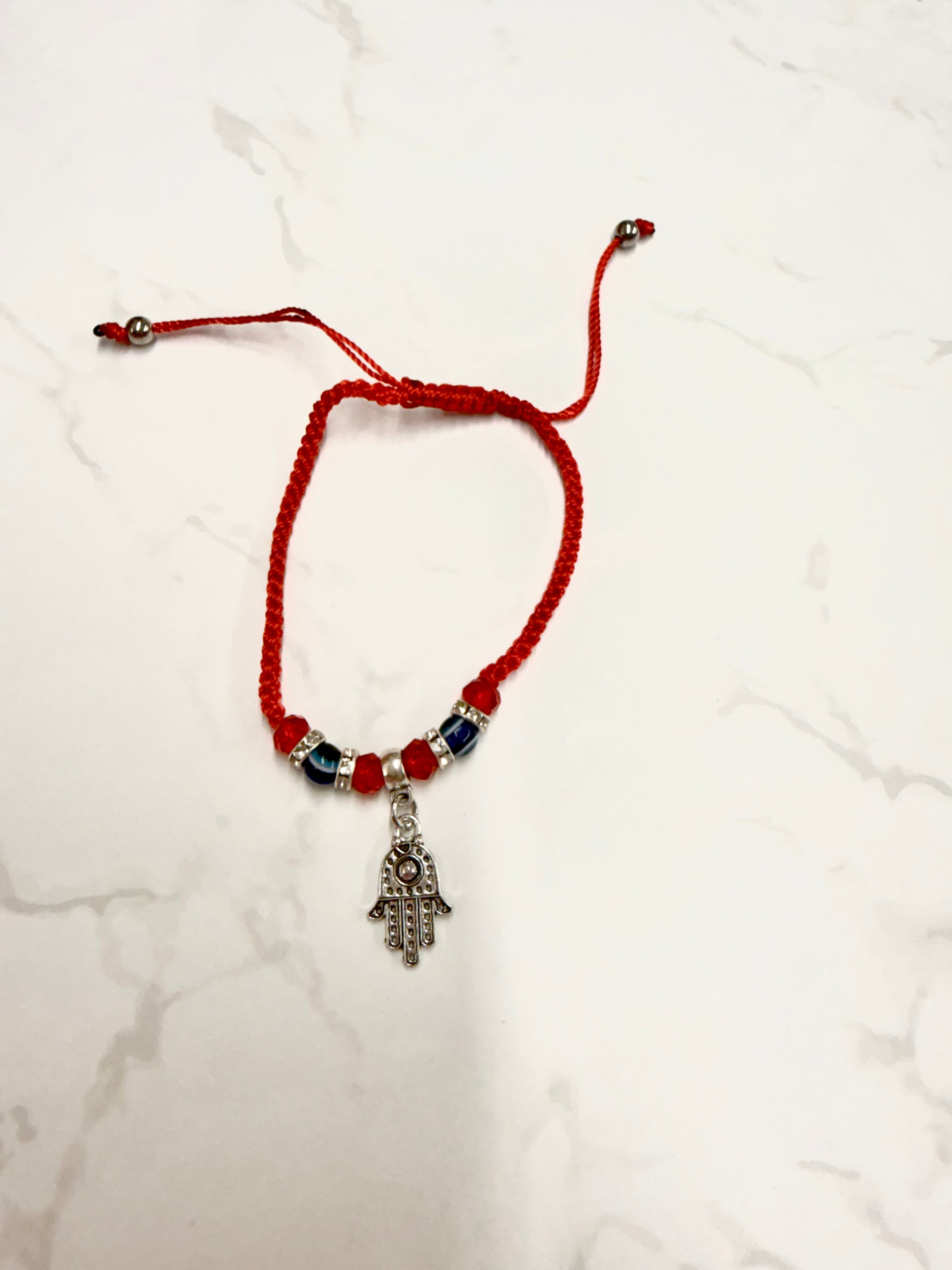 Hamsa Protection Red String Bracelet