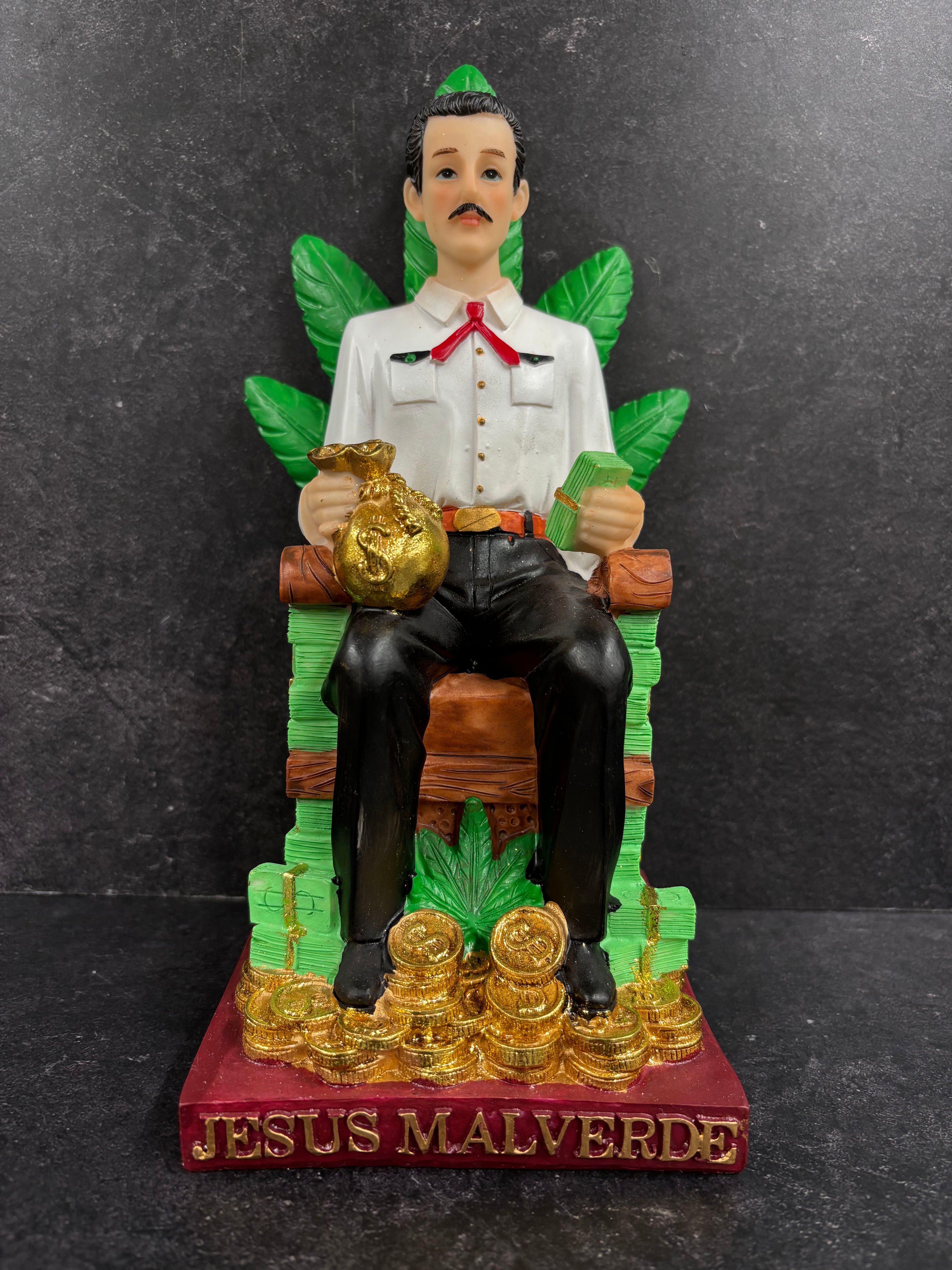 10” Jesus Malverde -Señor de la Prosperidad