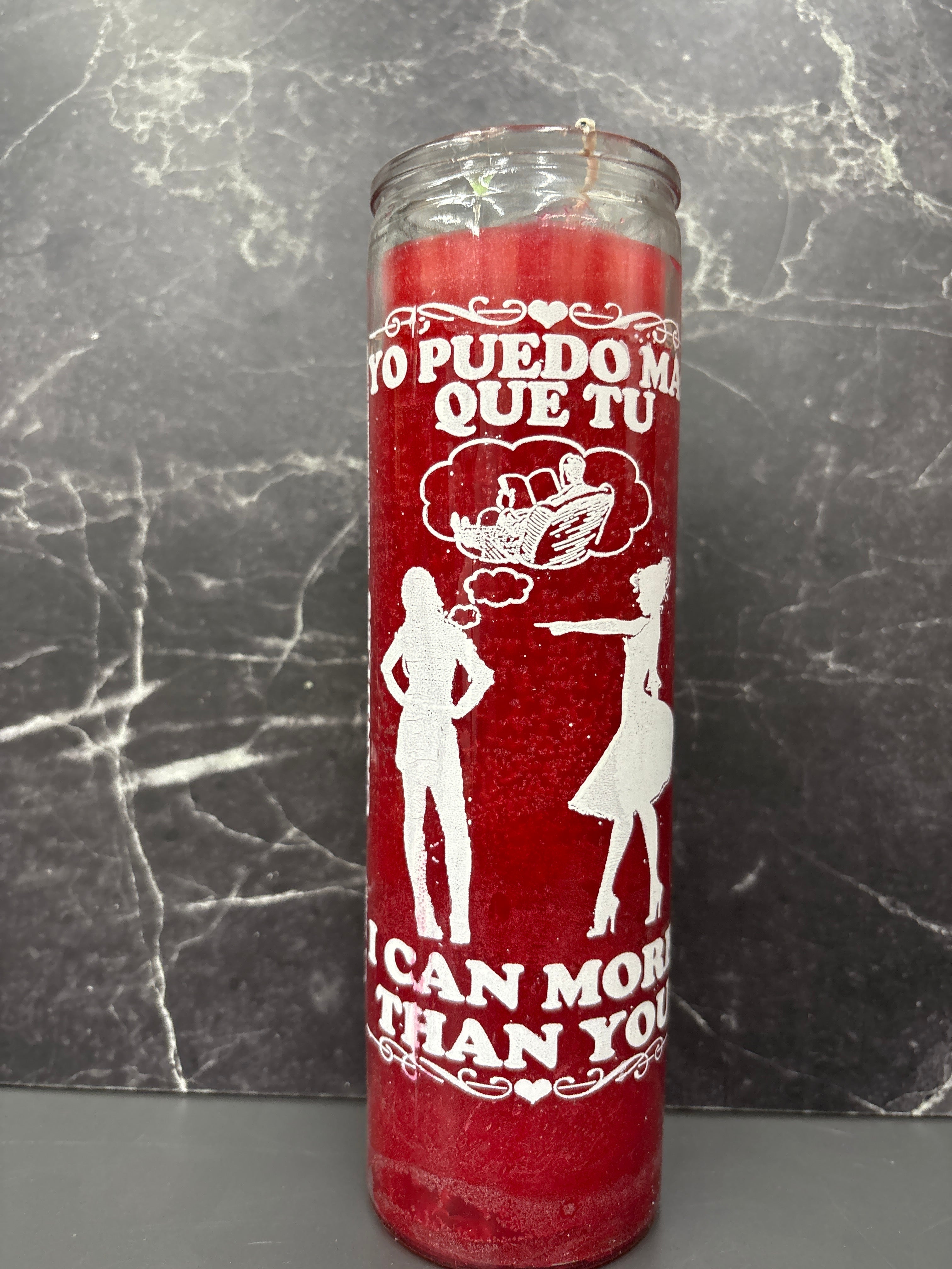 “I Can More Than You” Red Candle – Rivalry, Love, and Attraction (Prepared or Unprepared)