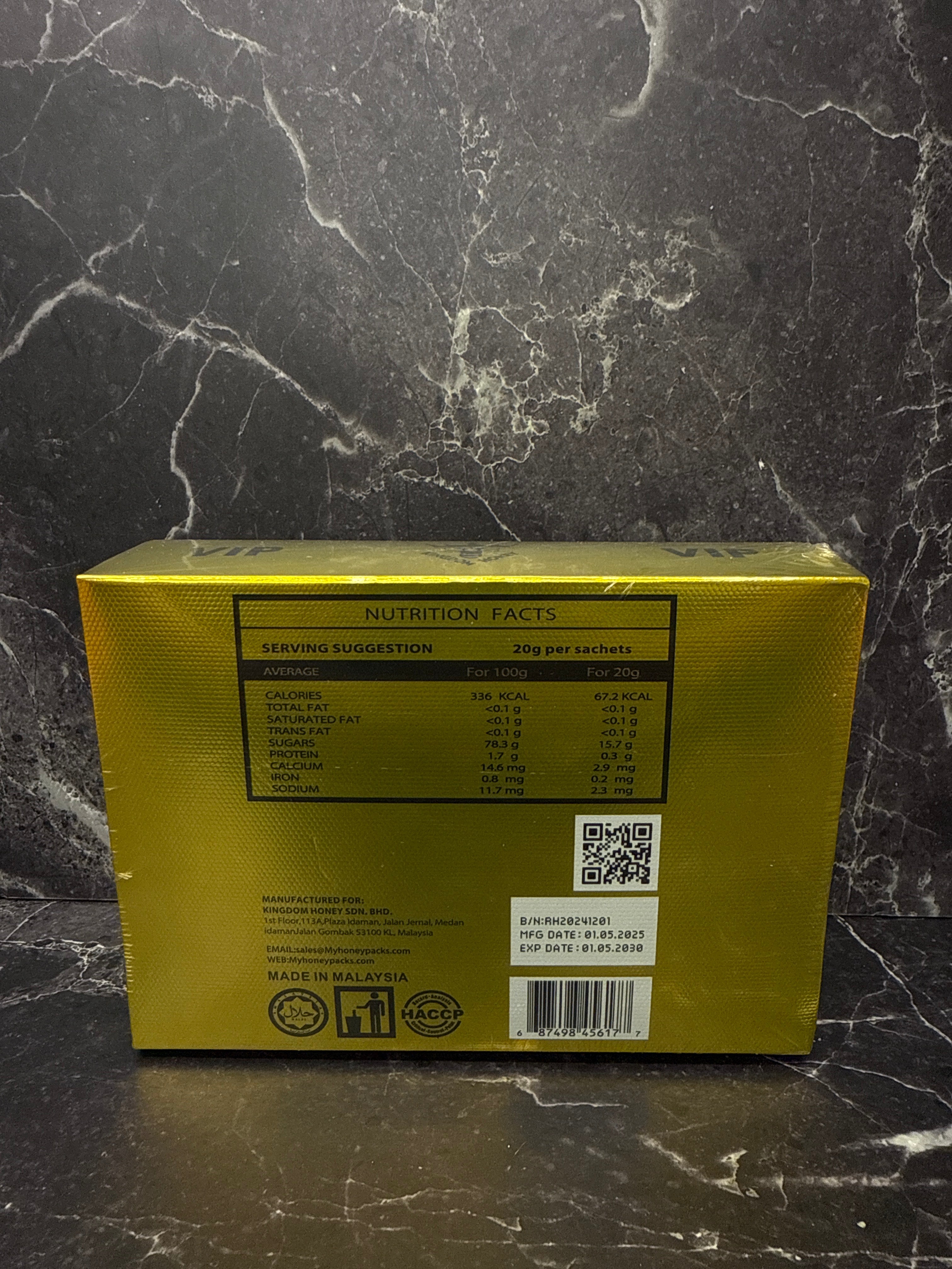 Royal Honey VIP – The Ultimate Power Source (12 Sachets)