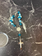 Our Lady And Divine Crystal Rosary Bracelets