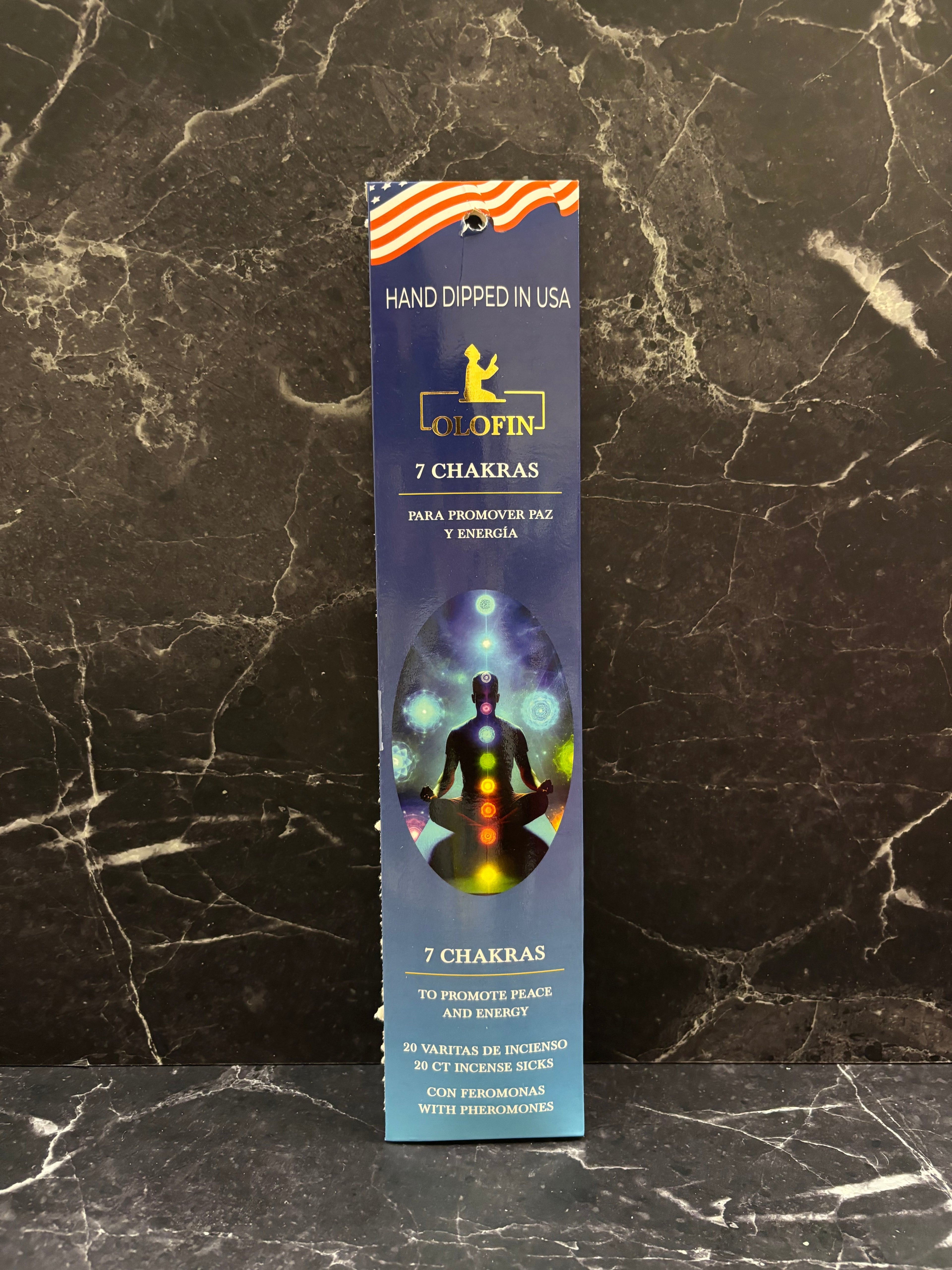 Olefin 7 Chakras Incense Sticks