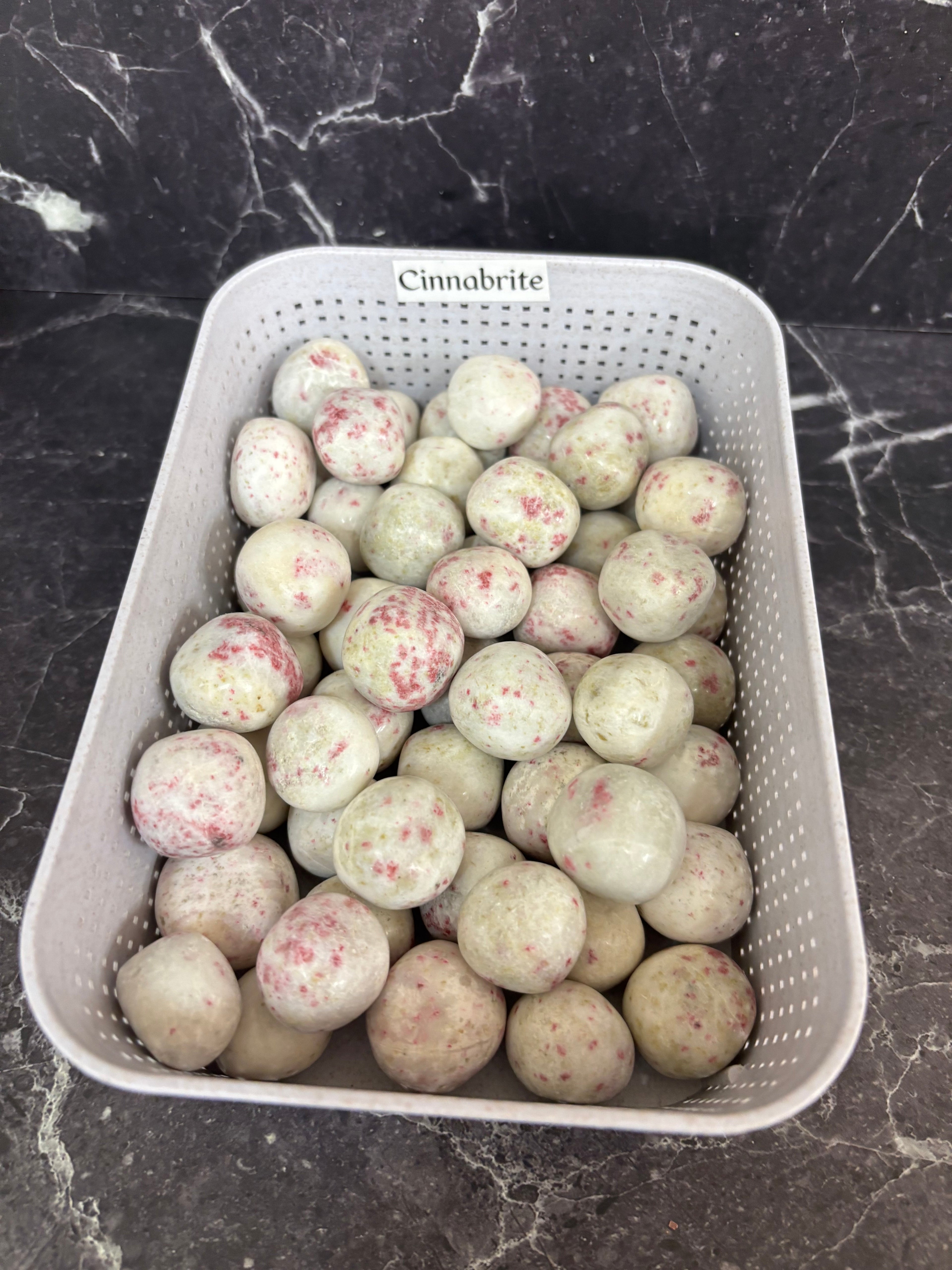 Cinnabrite Tumble — Stone of Determination, Courage & Transformation