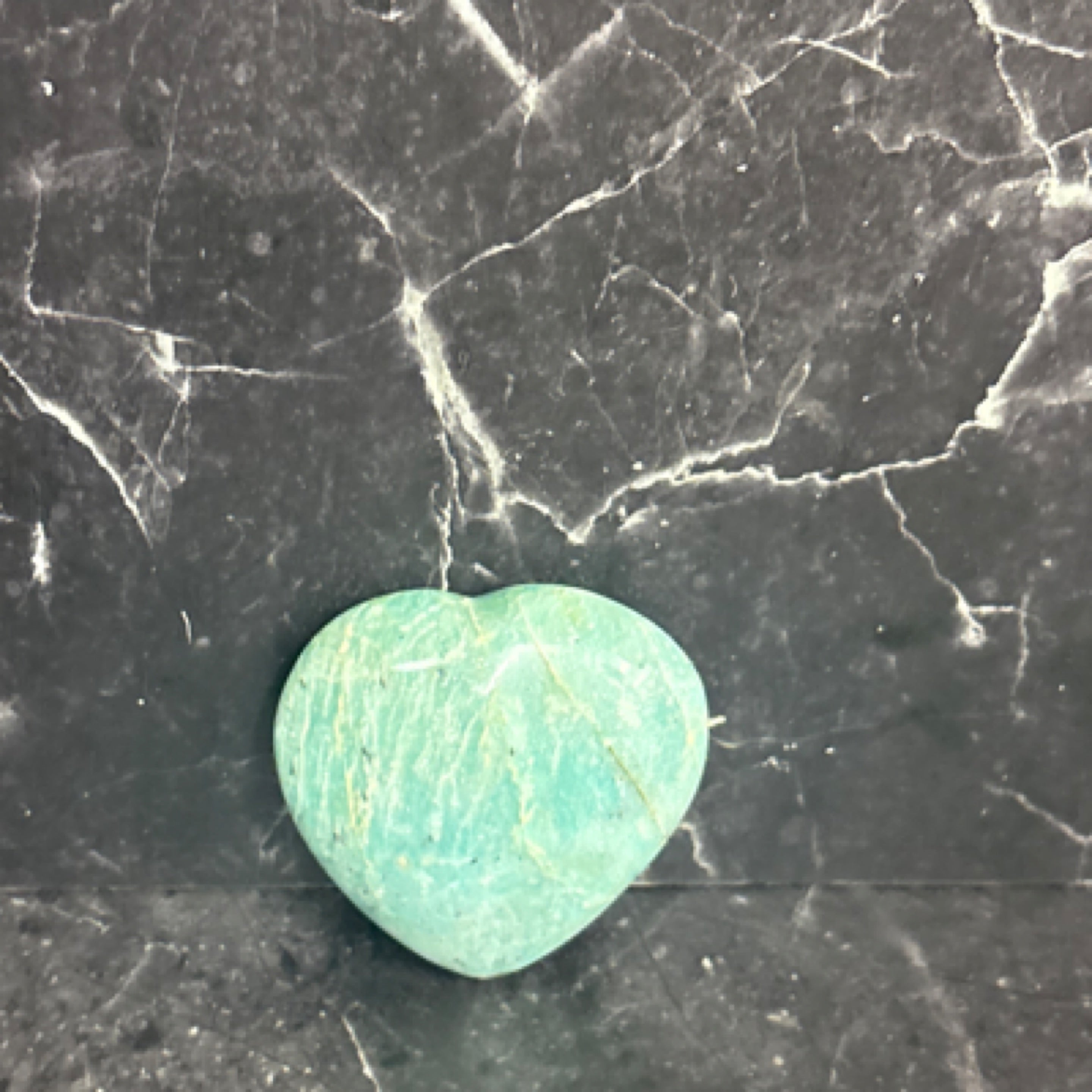 Amazonite Heart – Calming Energy, Truth & Emotional Balance Stone