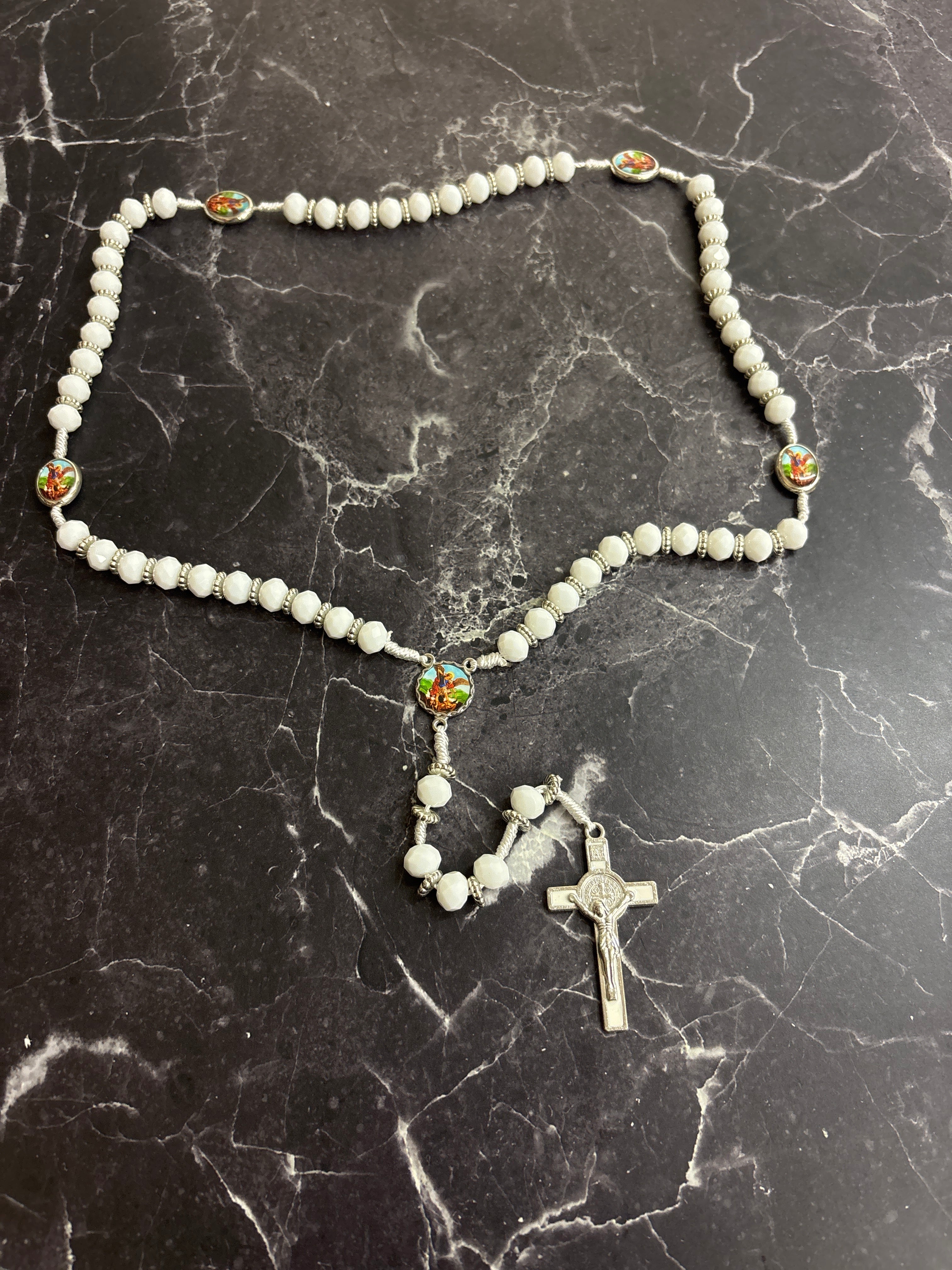 Virgen de Guadalupe Glass Rosary – Multiple Variants