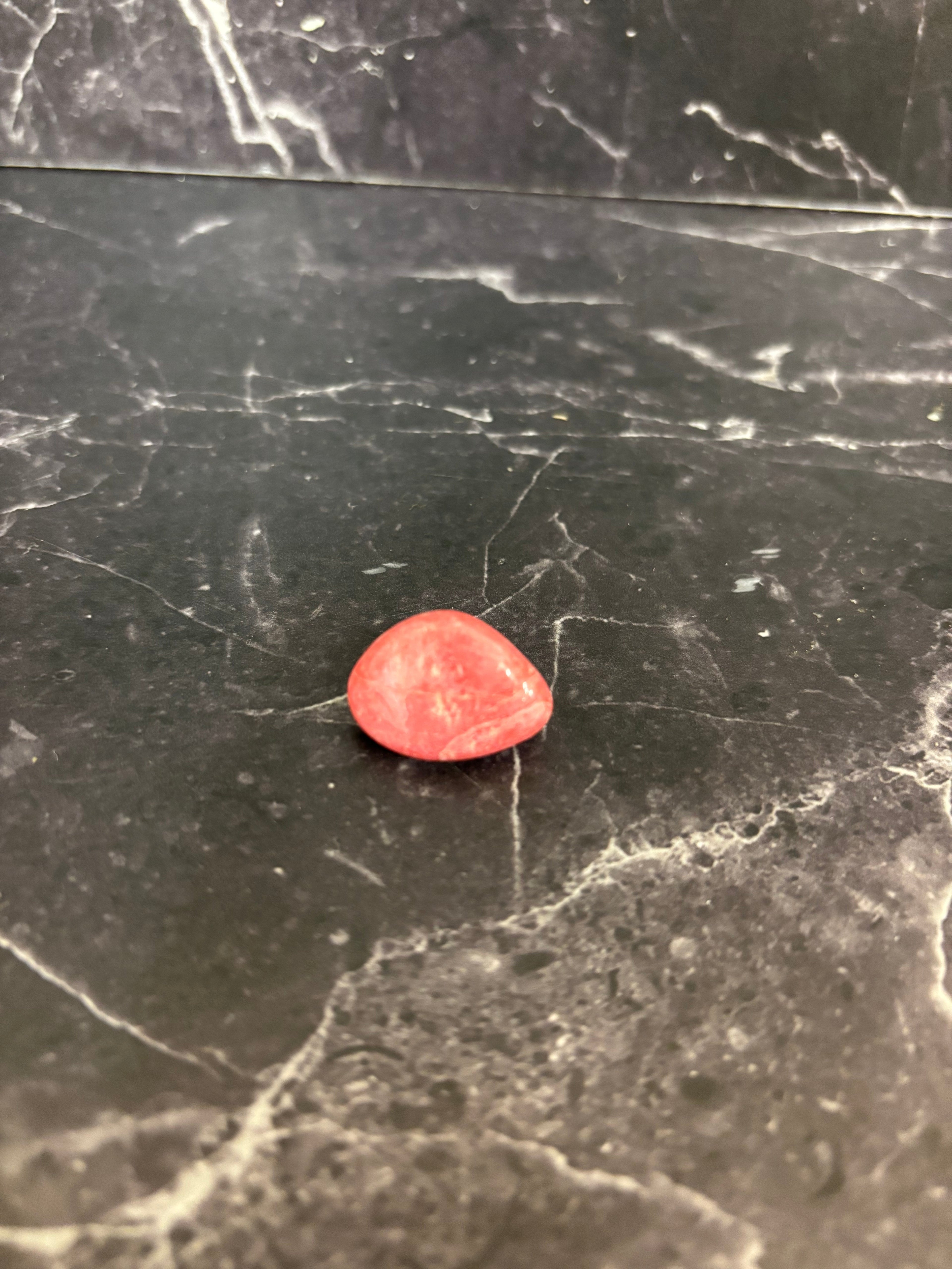 Thulite Tumbled Stone — Stone of Love, Vitality & Positive Energy